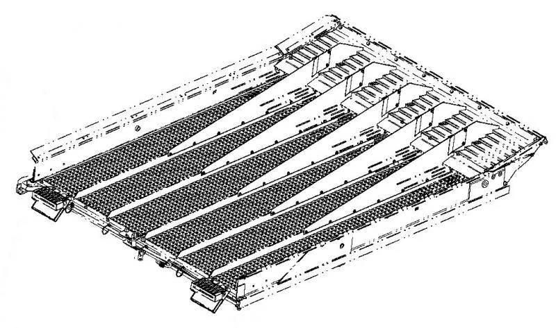 Kit de divisores de encostas - Alto