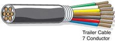14/6-12/1 Multi-Conductor Trailer Wire - Jacketed | CASECE | CA | EN