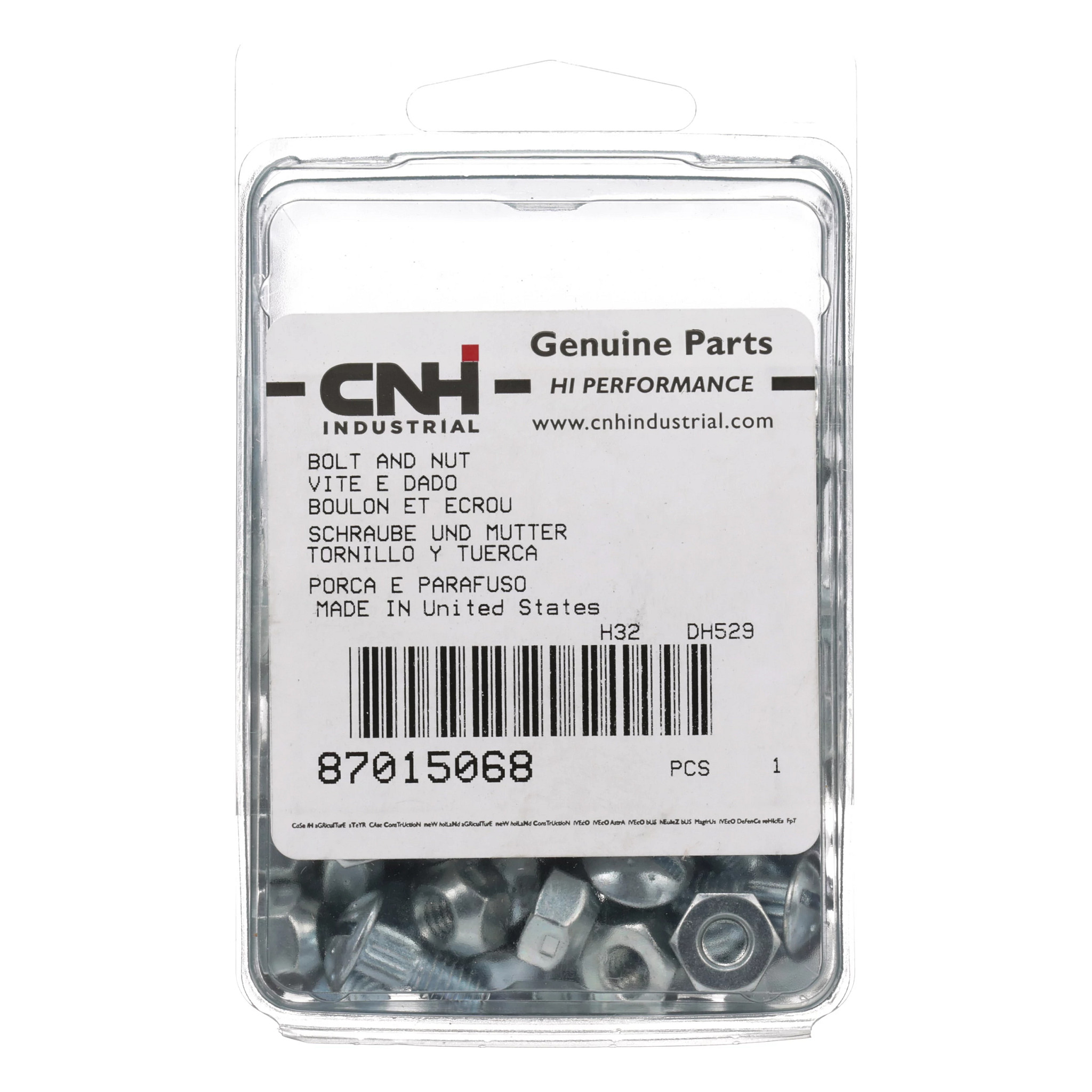 BOLT AND NUT | CASEIH | AU | EN