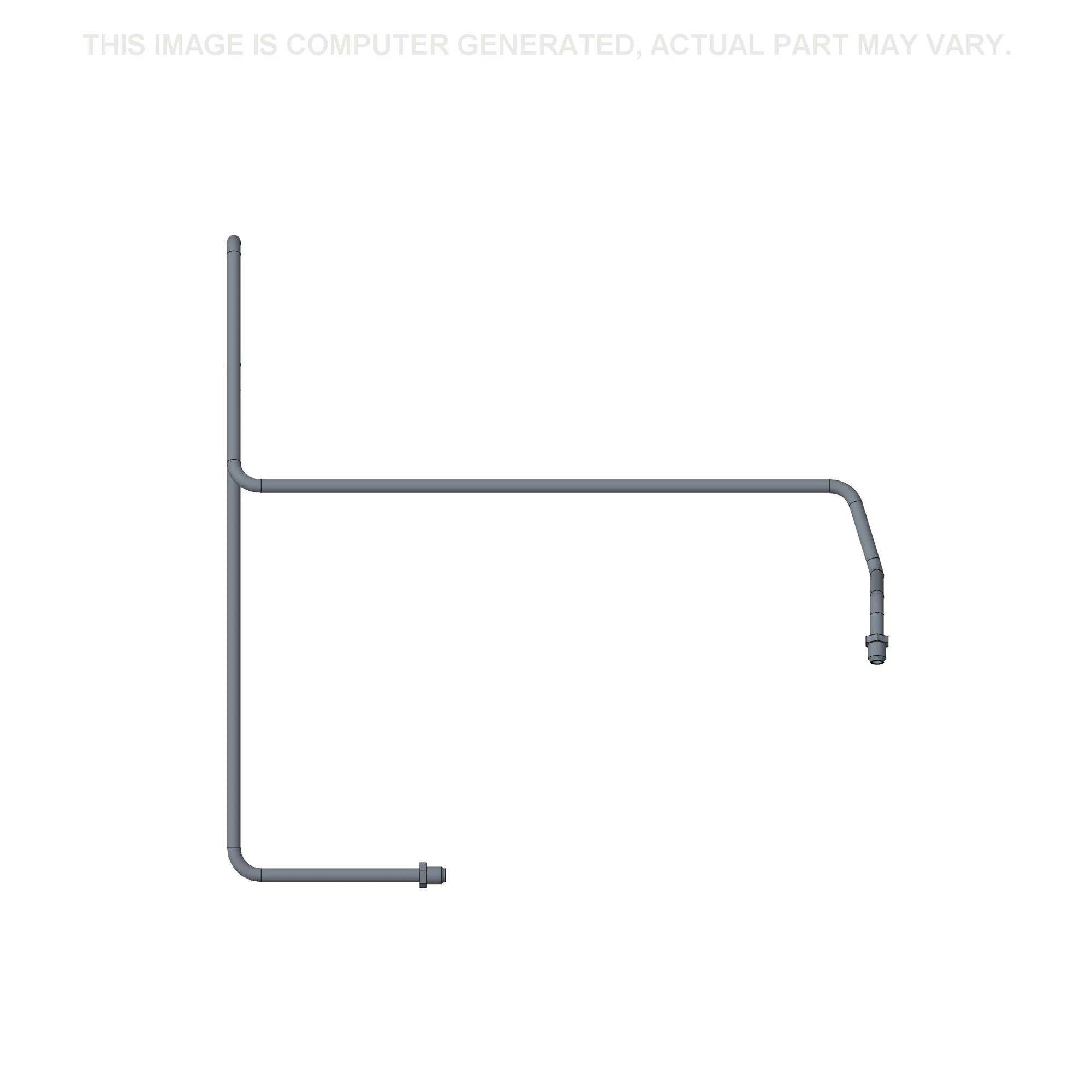 Loader Valve Line Tube - 12.7 mm OD x 706.7 mm L