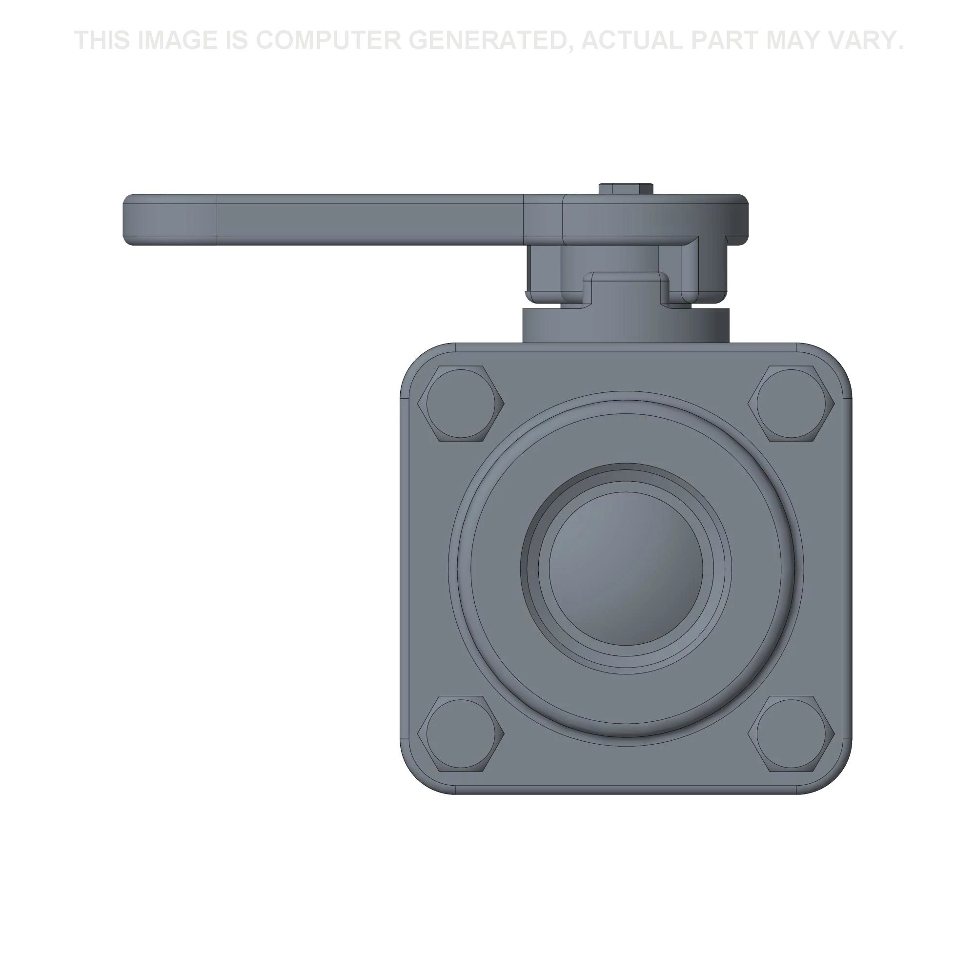 Válvula de porta total Banjo® de 1" - 4 parafusos