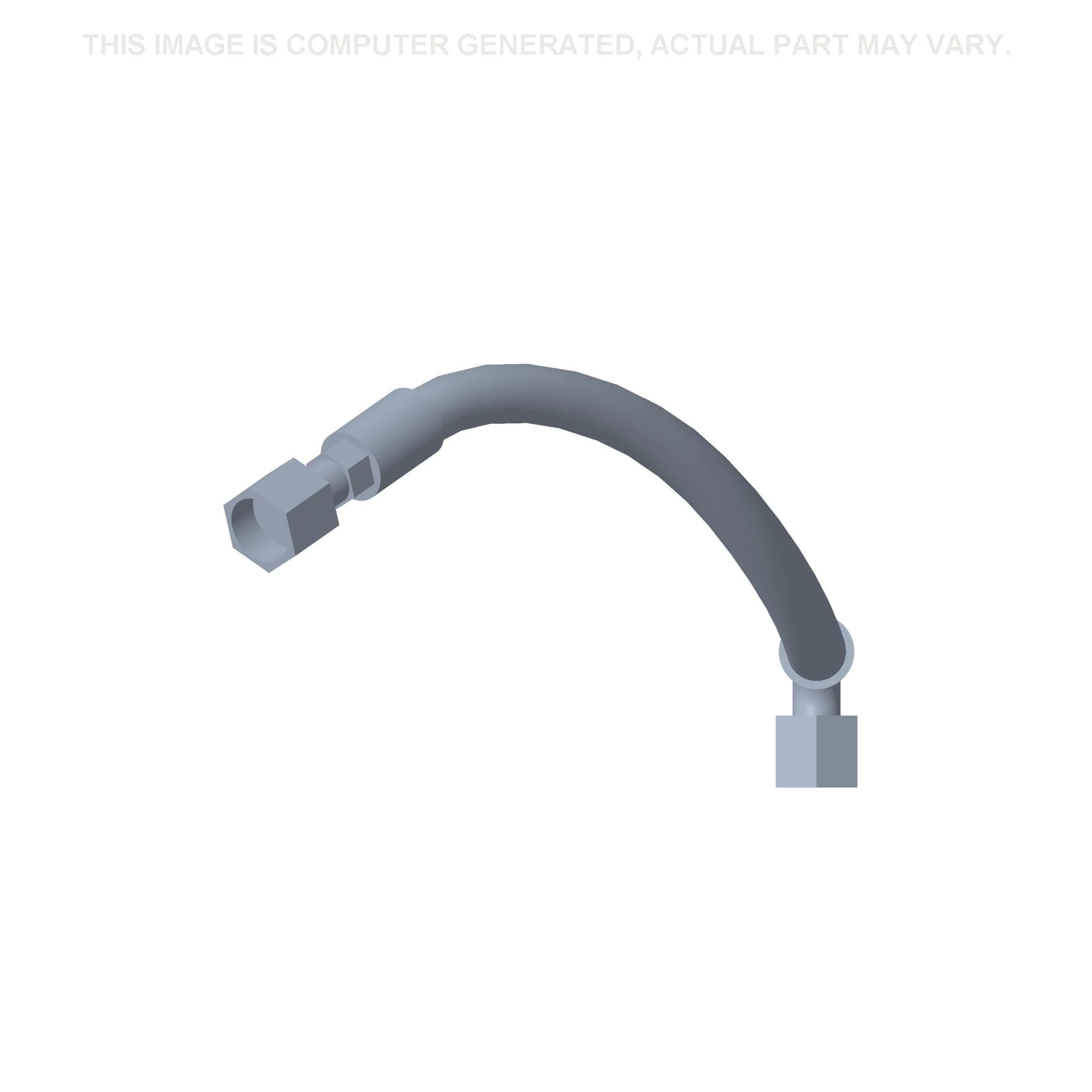 Load Check Valve Tube to Backhoe Valve - 10 mm ID x 410 mm L