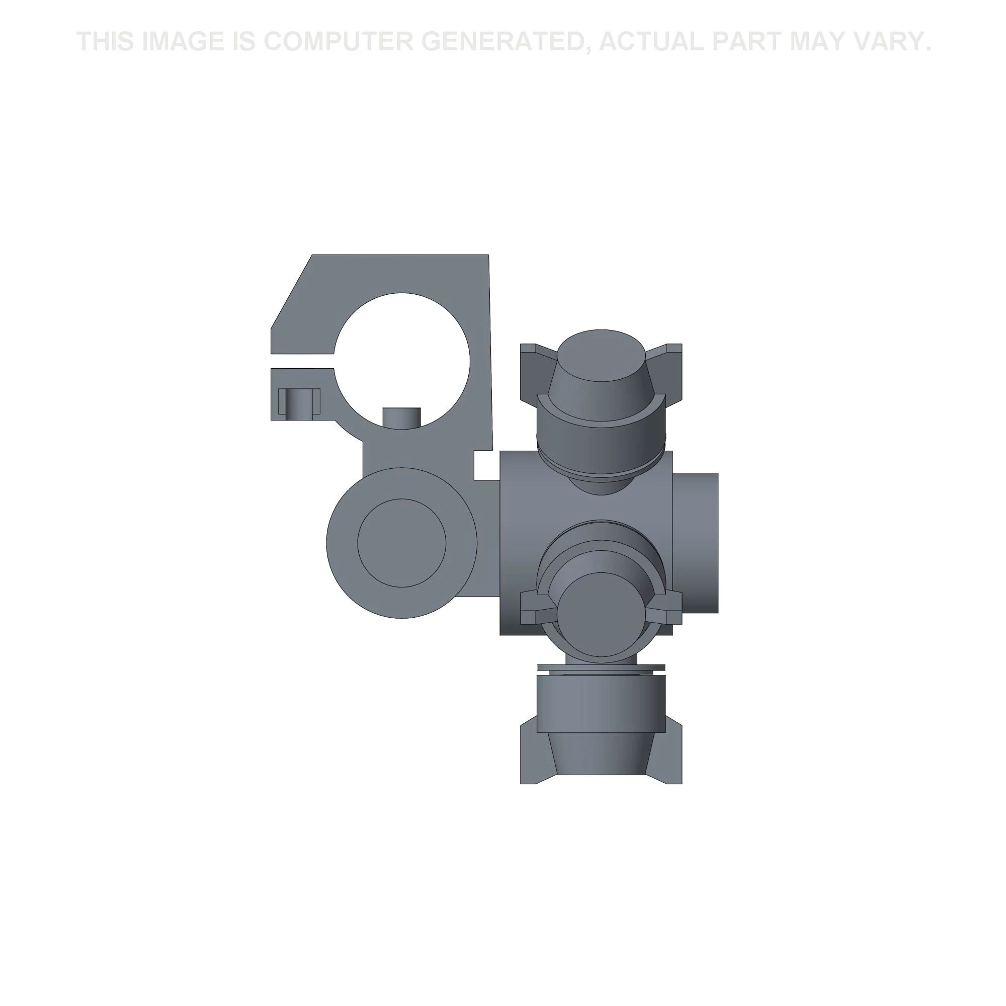 Bico de 5 vias - Lado direito