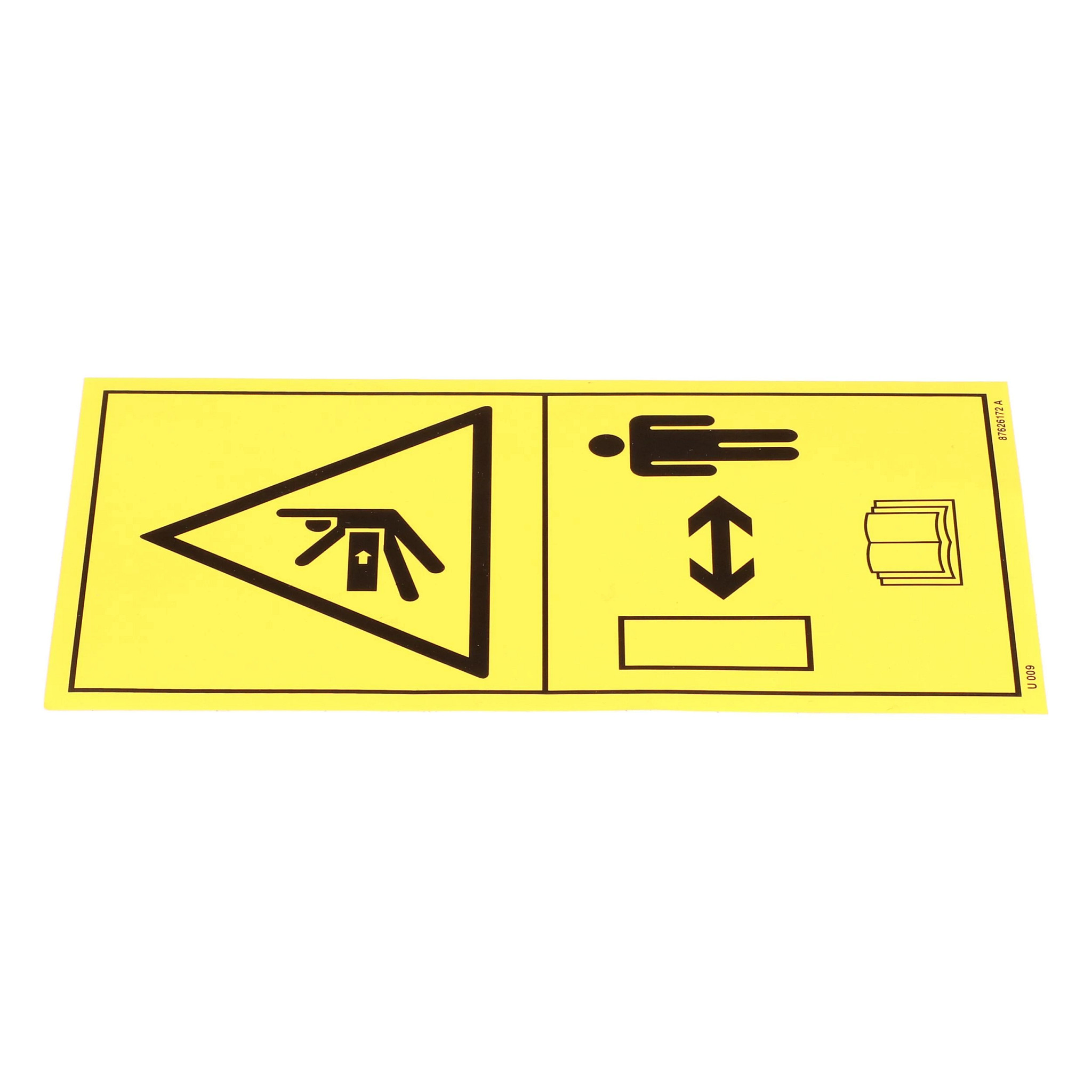 WARNING DECAL | NEWHOLLANDAG | AU | EN