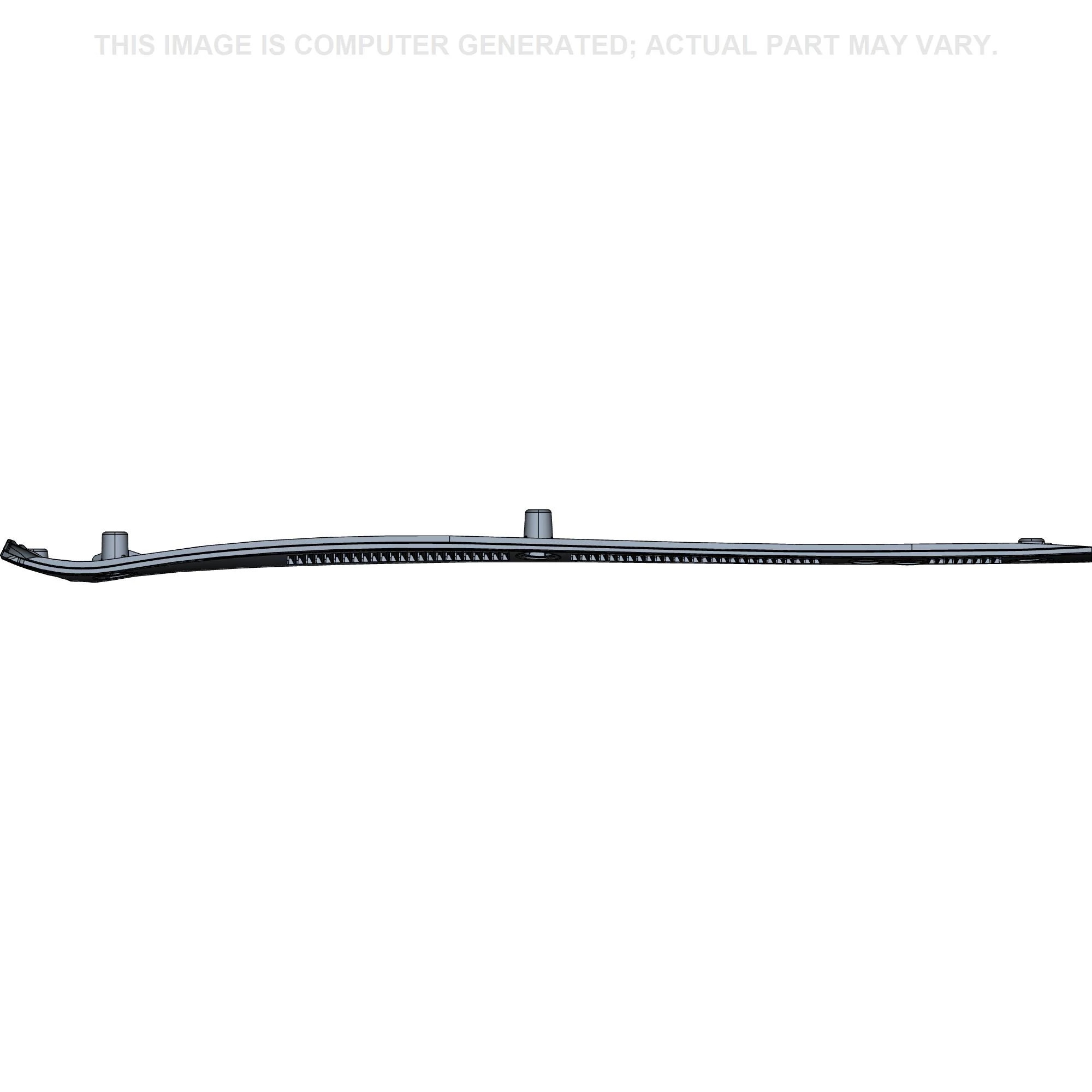 Conjunto de painel do tejadilho da cabina - Lado esquerdo - 1173 mm C x 78 mm A x 255 mm L