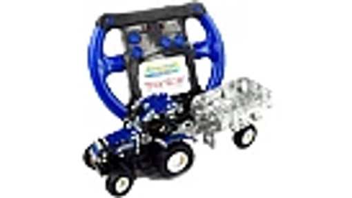 1:64 Infrared Controlled New Holland T5.115 With Trailer - Diy Metal Kit | NEWHOLLANDCE | US | EN