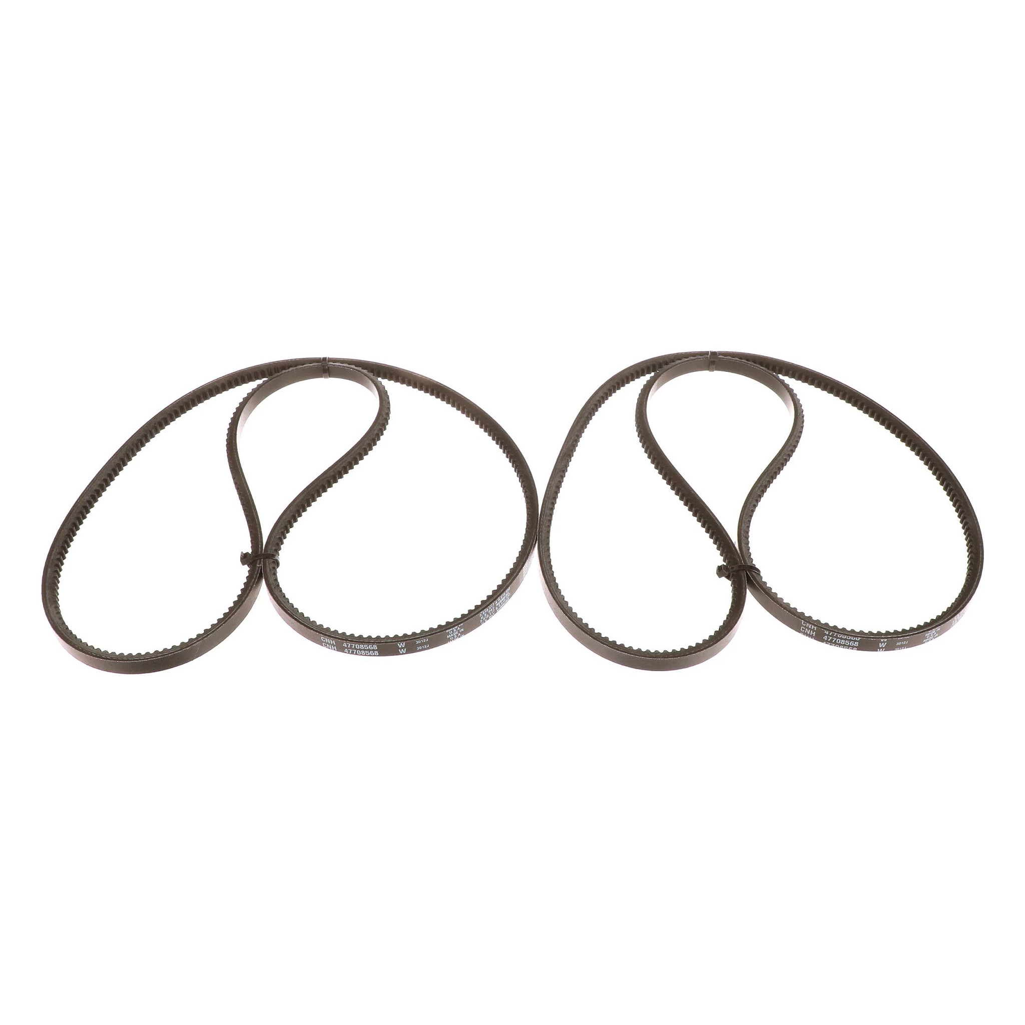 Correias trapezoidais da ventoinha do motor - 1692 mm C x 12 mm L - 2 unidades