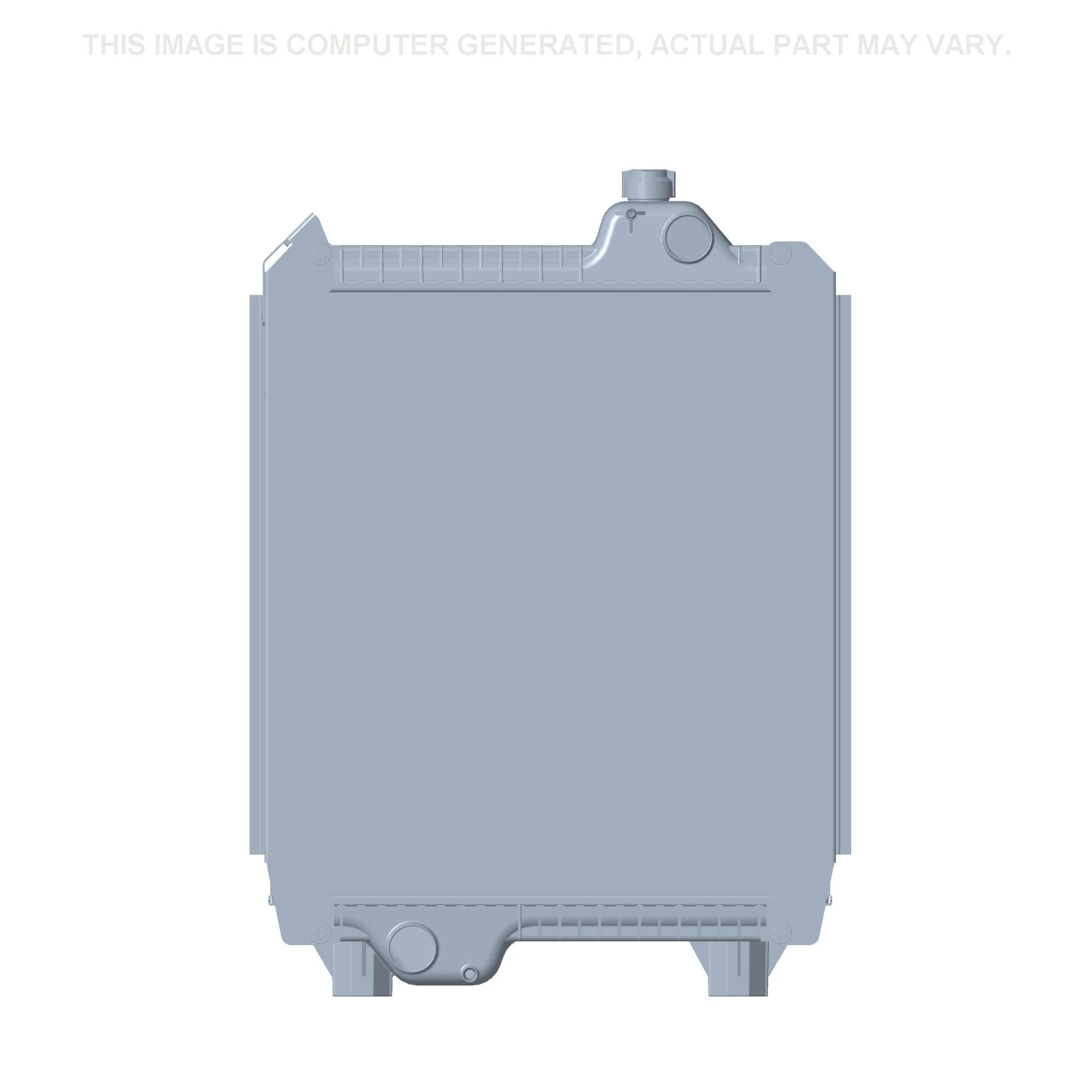 Radiador - 594,3 mm C x 193,9 mm L x 817,3 mm A