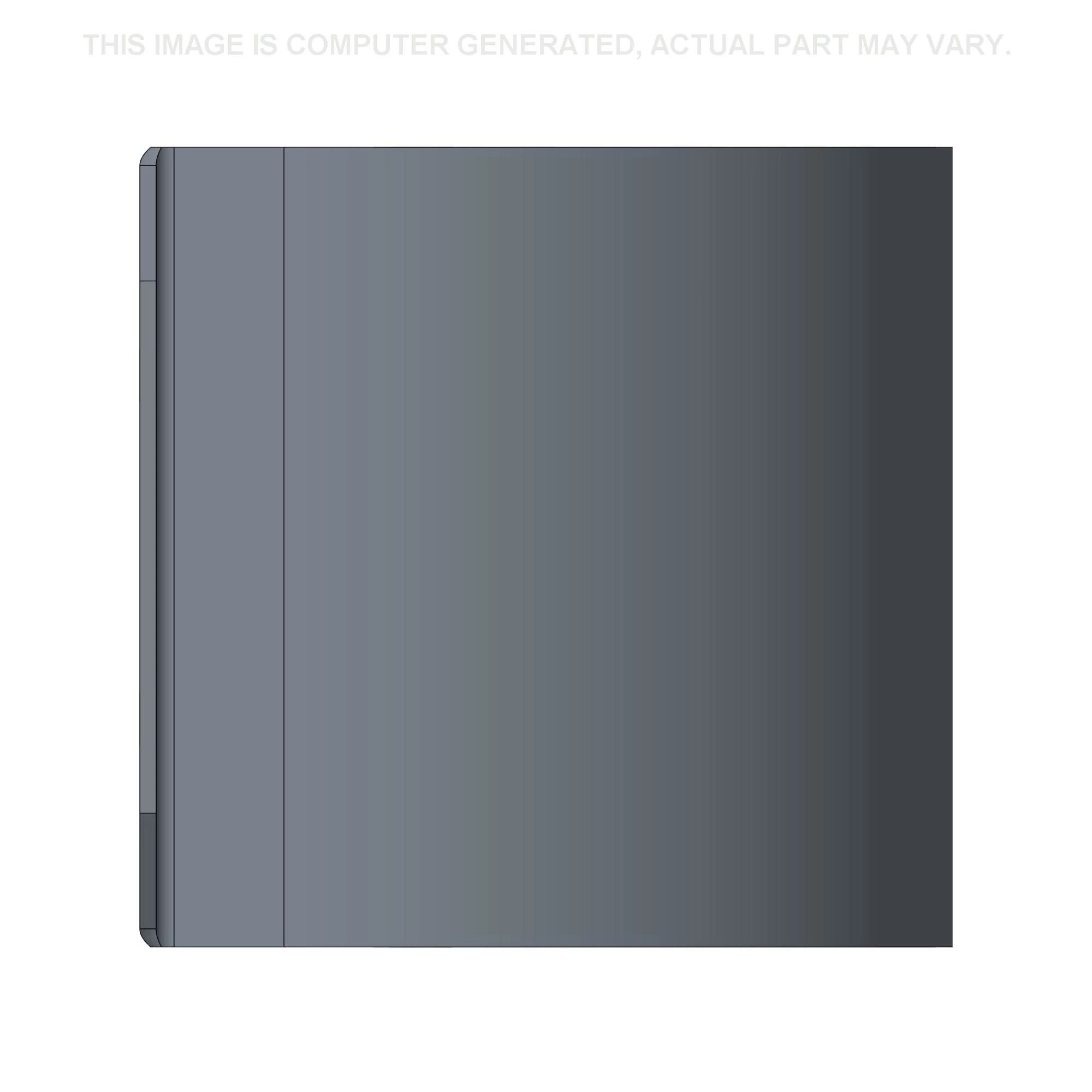 Painel de acesso do protetor do elevador de resíduos - 237 mm C x 147 mm L