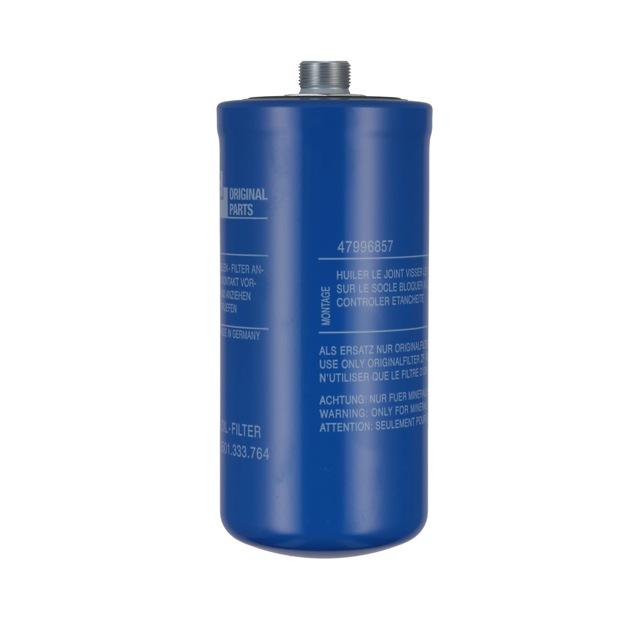 Filtro de óleo hidráulico - 98 mm DE x 208 mm C