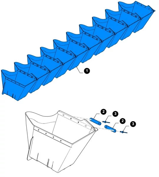 Left-Hand Basket Assembly | NEWHOLLANDAG | CA | EN