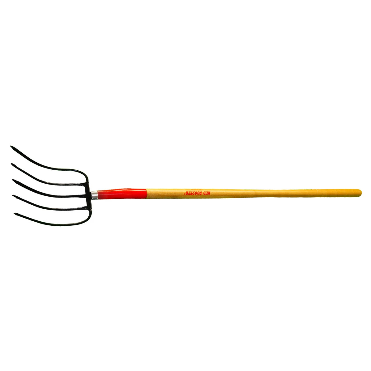 Red Rooster® Manure Fork - 5-Tine - Wood Handle | CASECE | CA | EN