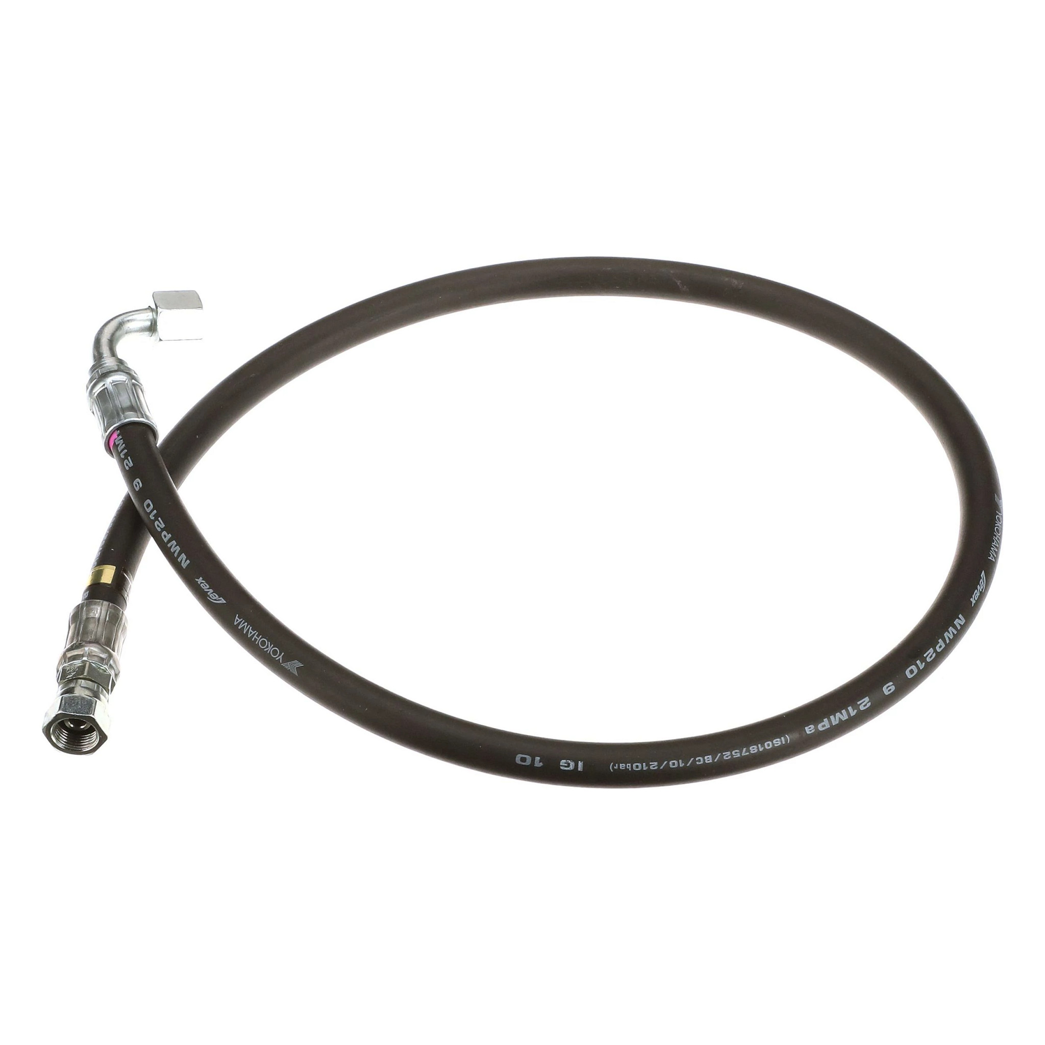 Dozer Hydraulic Line Hose - PF 3/8" - 9.5 mm ID x 16.9 mm OD x 1150 mm L