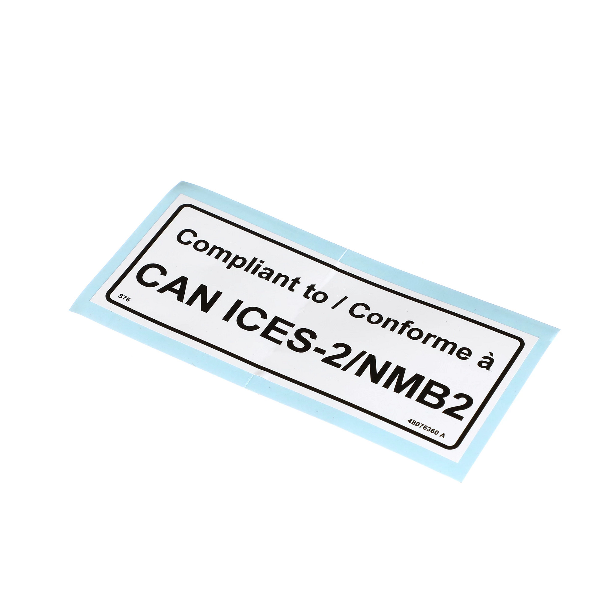 Canada ICES-002 Compliant Decal | CASECE | BR | PT
