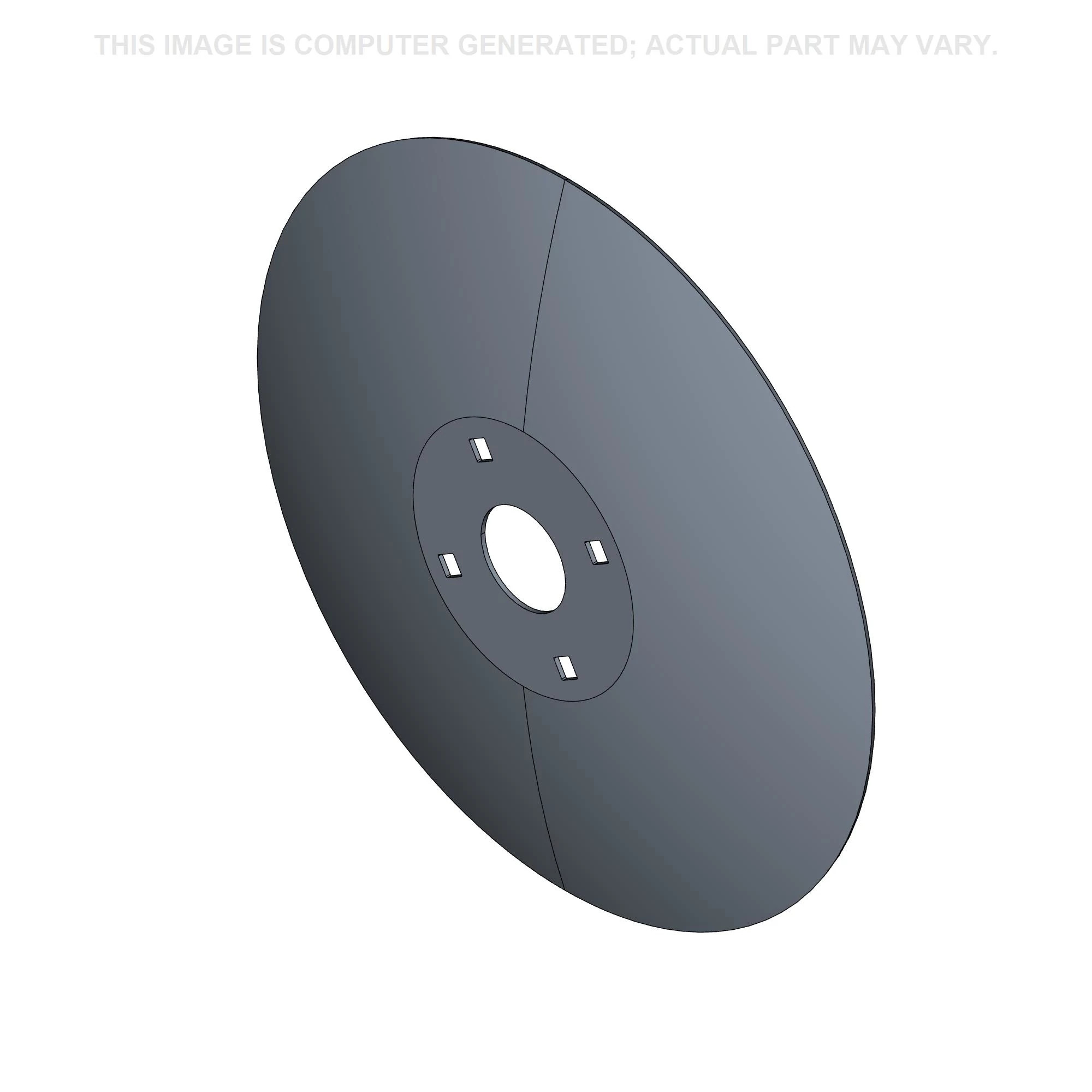 Earth Metal® Flat-Center Disk - 18.1