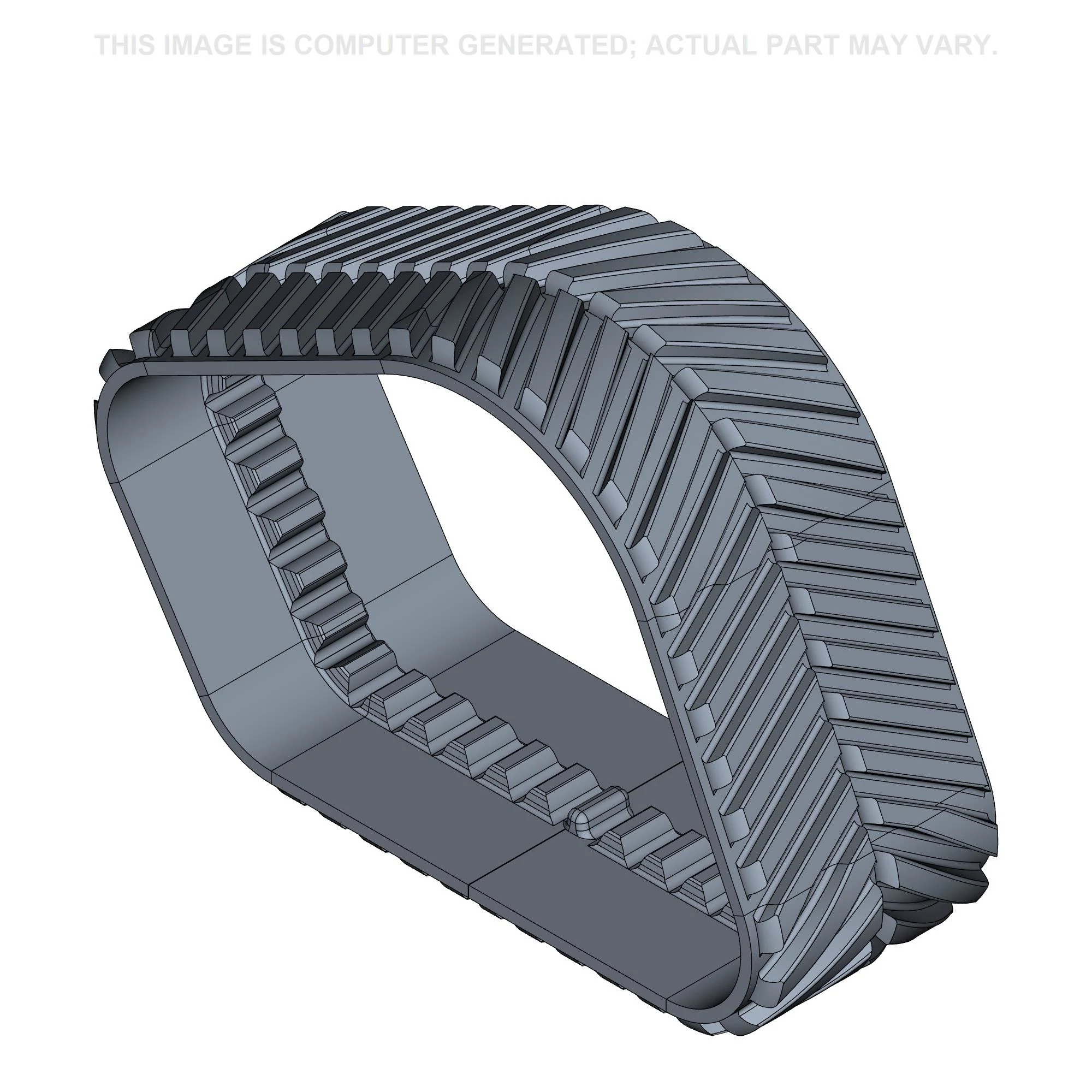 Courroie rainurée d'entrainement du rotor - bord vif - 1733 mm L  48008477 | CASEIH | CA | FR