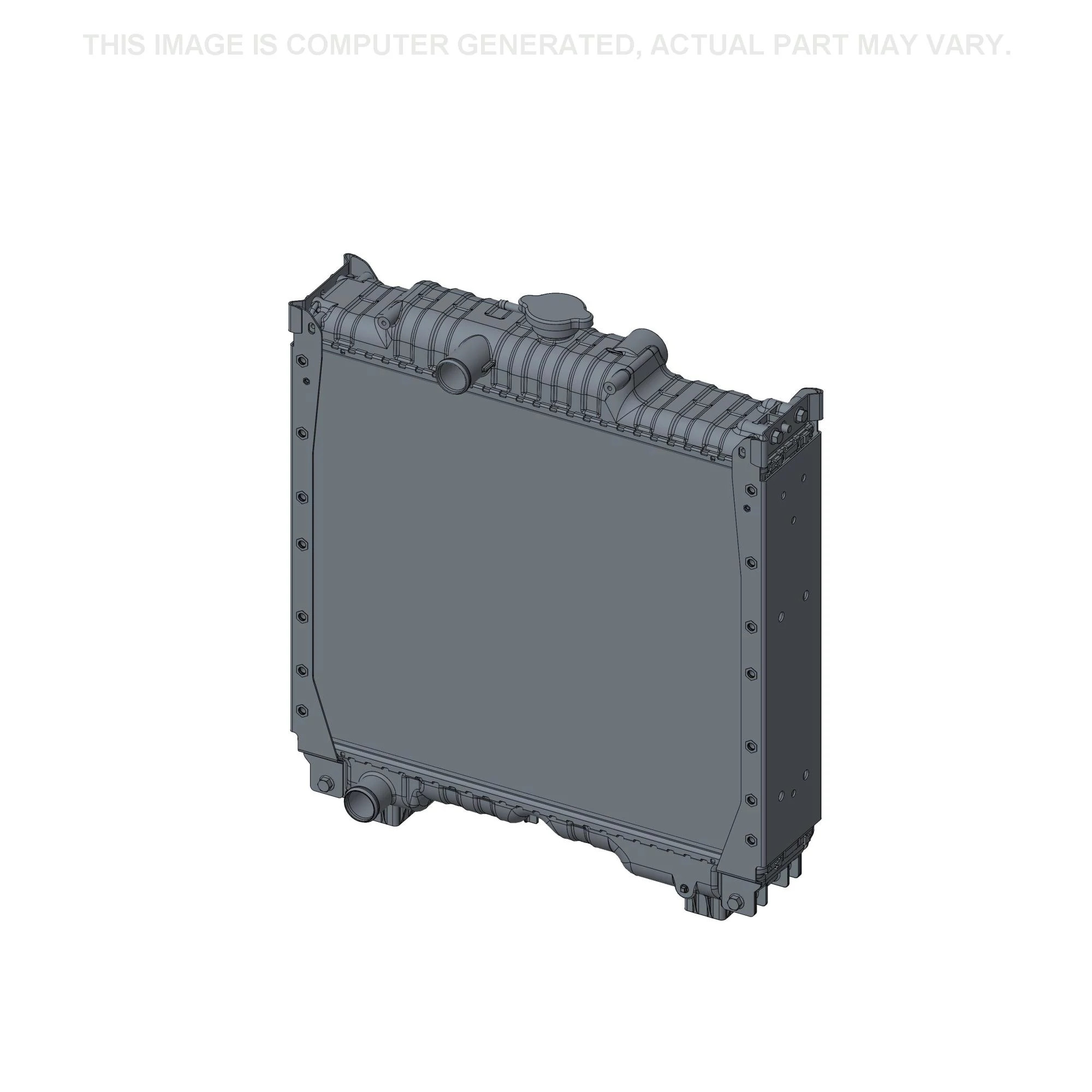 Radiador - 557 mm C x 149 mm L x 790 mm A