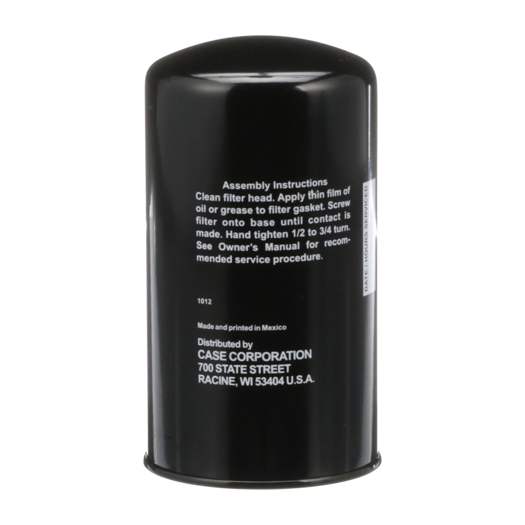 ENGINE OIL FILTER | NEWHOLLANDAG | CA | EN