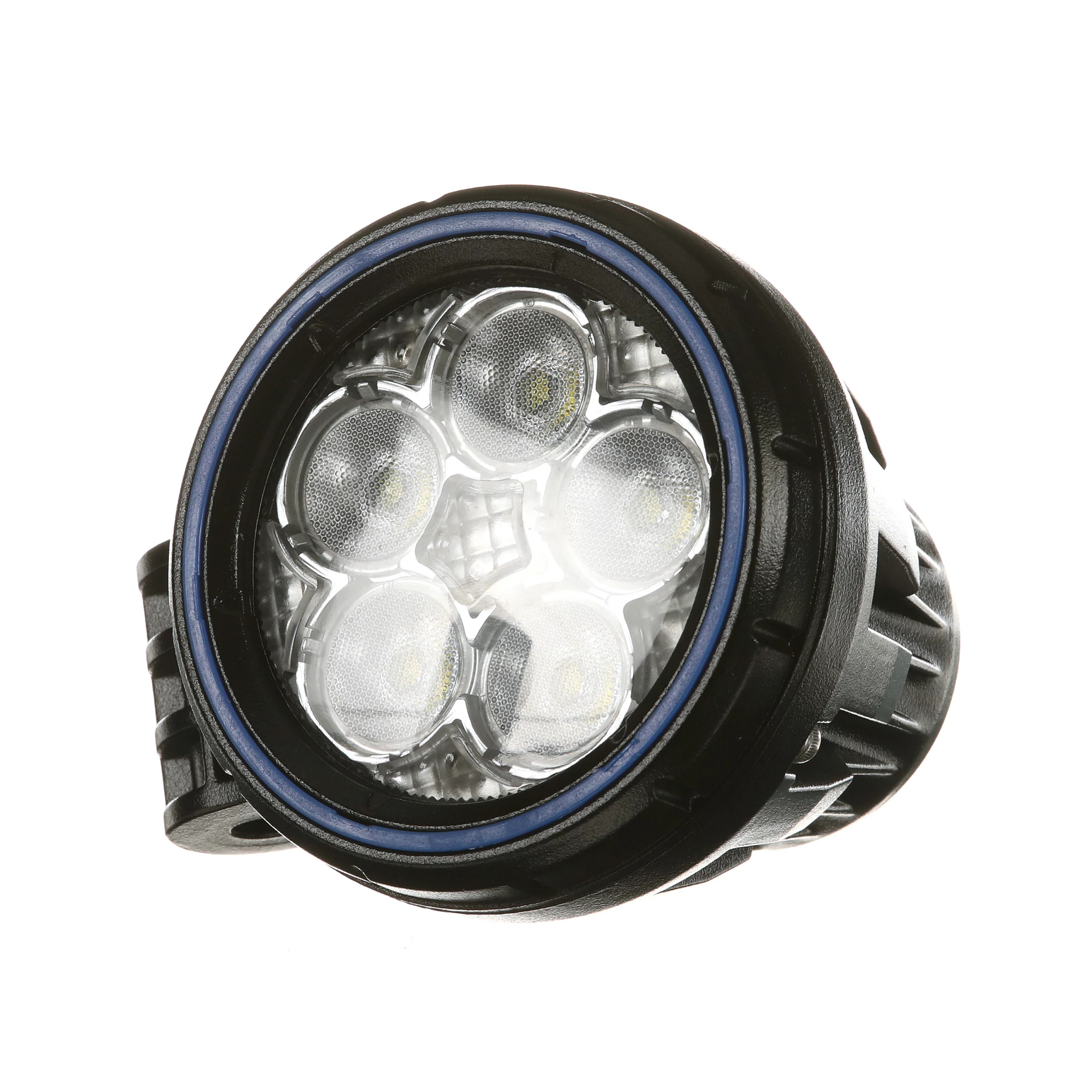 Luz de trabalho LED - redonda pequena - 10/36 volts - 25 watts | NEWHOLLANDCE | BR | PT