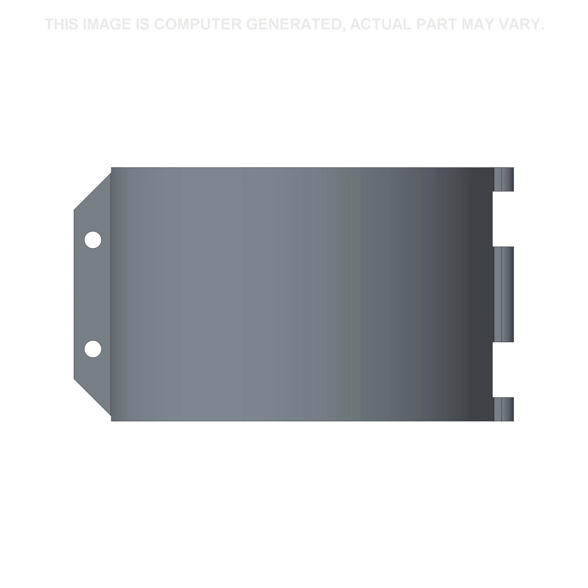 Painel de acesso do protetor do elevador de resíduos - 237 mm C x 147 mm L