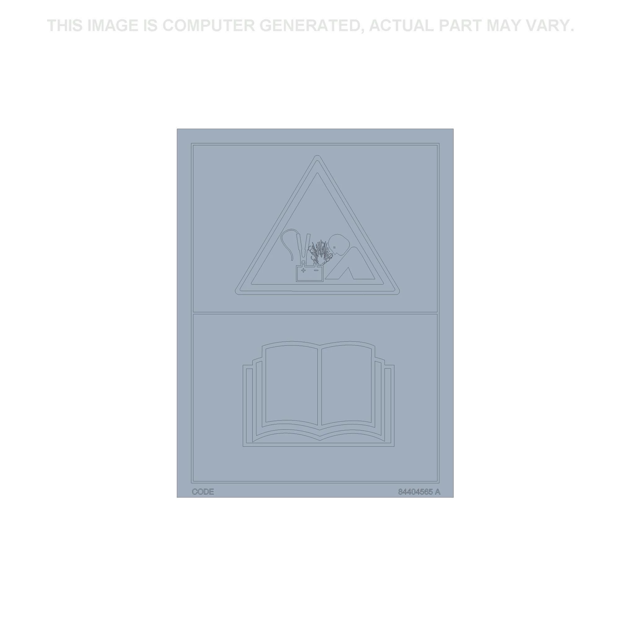 DANGER DECAL | CASEIH | EU | IT