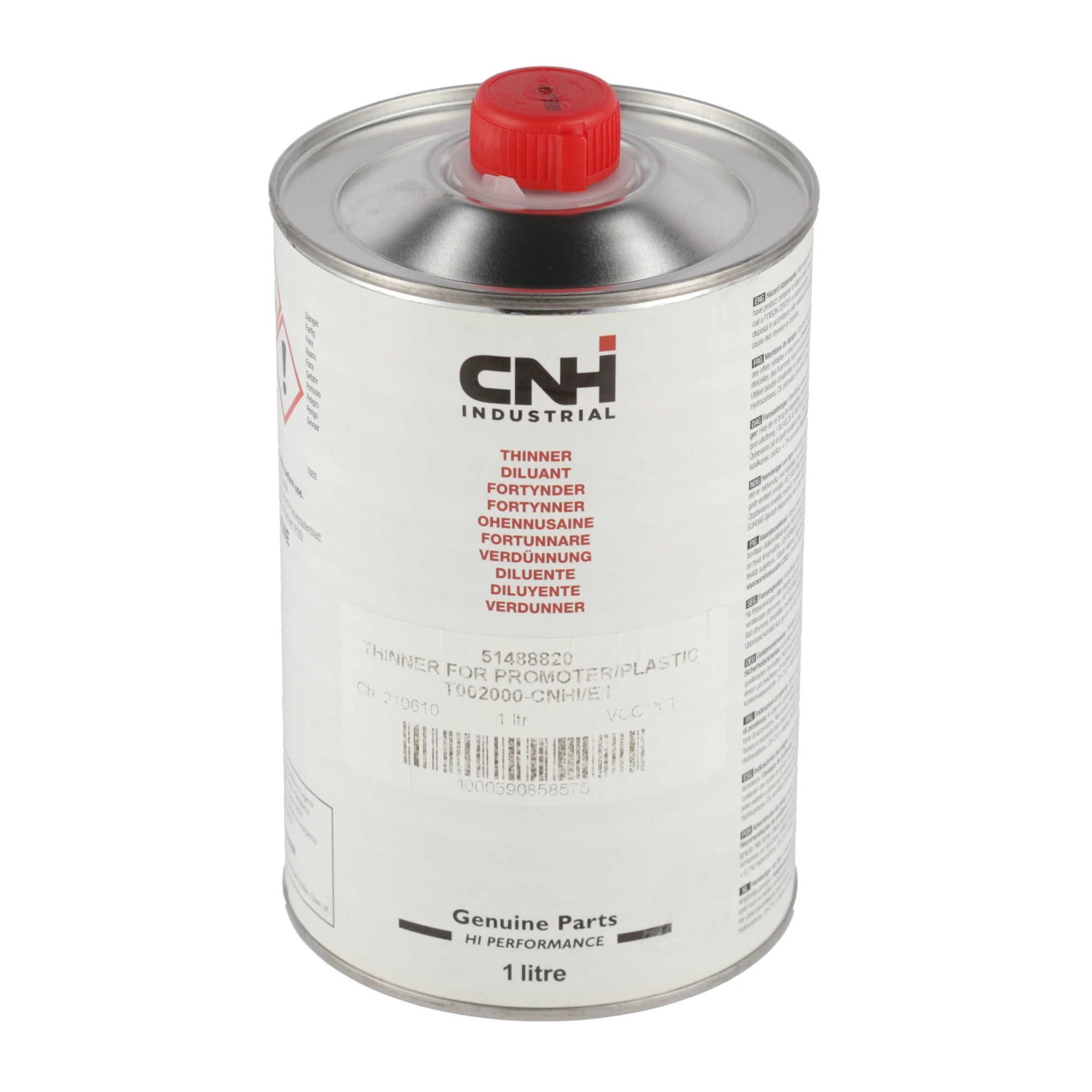 Diluyente de pintura T002 - Bote de 1 litro | CASEIH | ES | ES