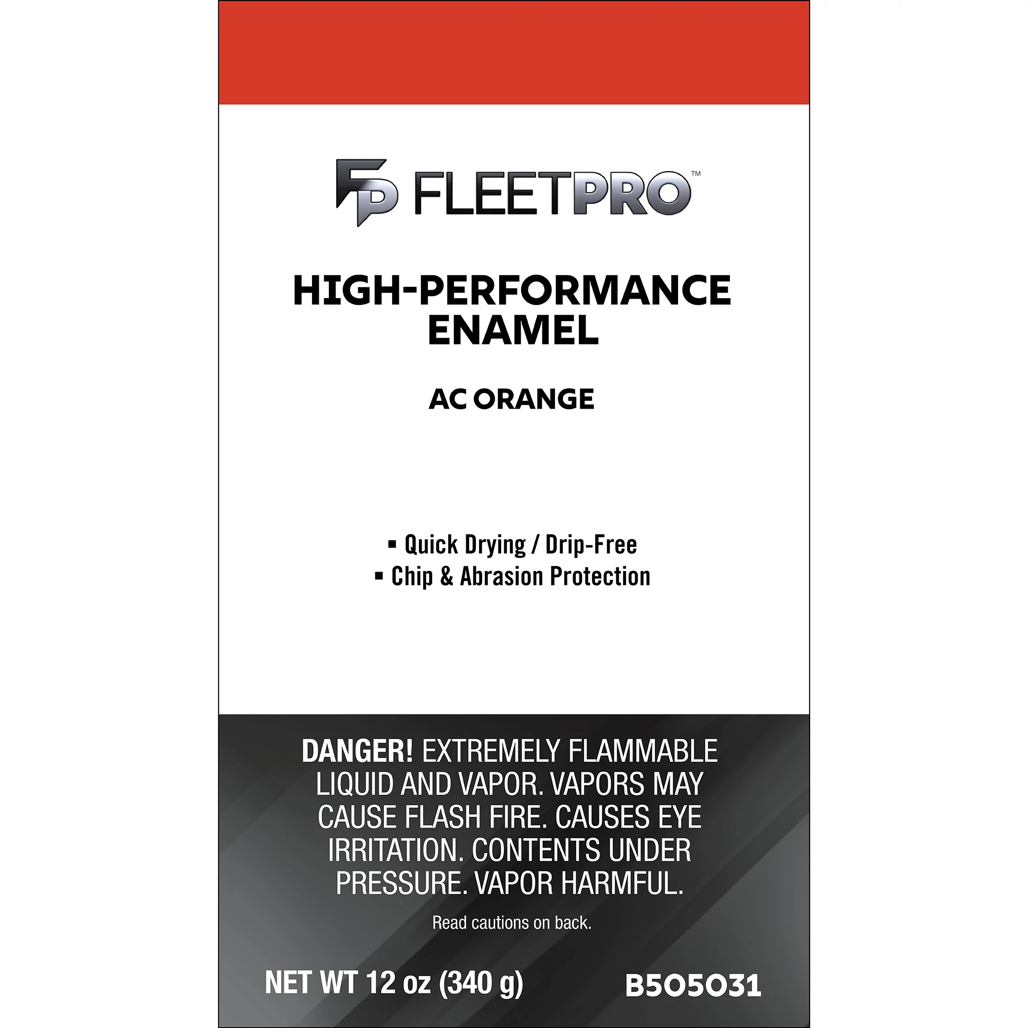 AC Orange Enamel Paint - 12 oz/340 g Spray Can | NEWHOLLANDCE | CA | EN