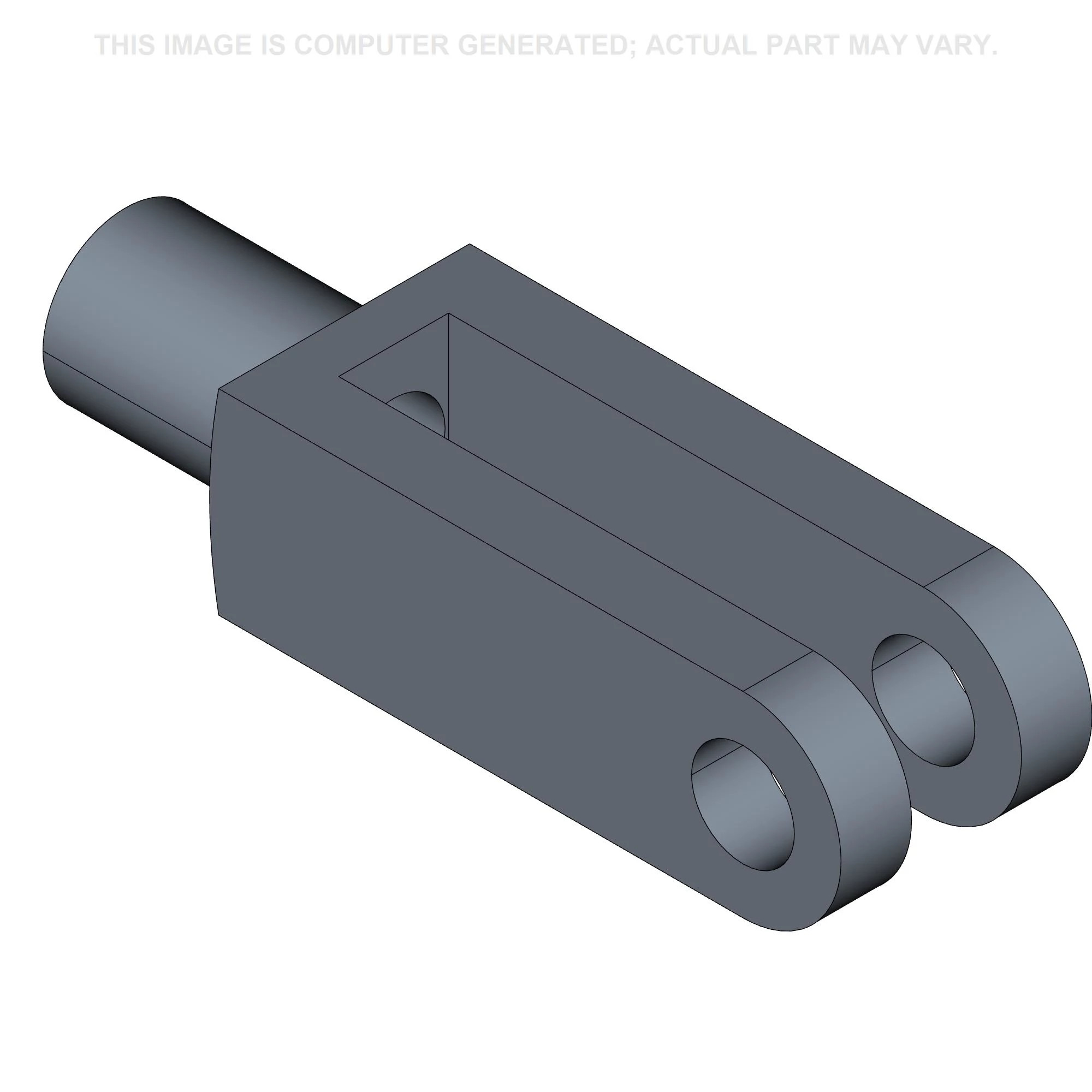 Adjustable Clevis - 66 mm L x 17 mm H x 12 mm W