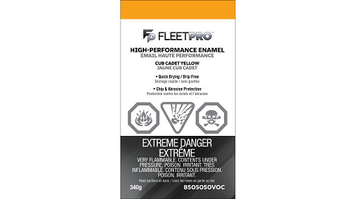Cub Cadet Yellow Enamel Paint - Low VOC - 12 oz/340 g Spray Can https://cnhiparts.widen.net/content/gynsv70npy/jpeg/B505050VOC_MARKETING.jpg?w=510&h=287&keep=c&crop=false