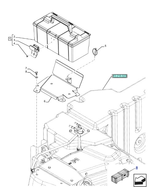 DIA KIT, TRACTOR | CASECE | SA | ES