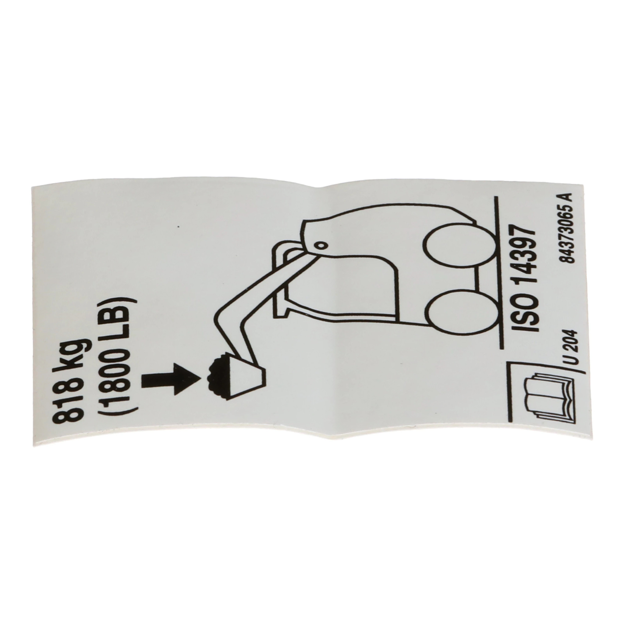 Operating Capacity Decal