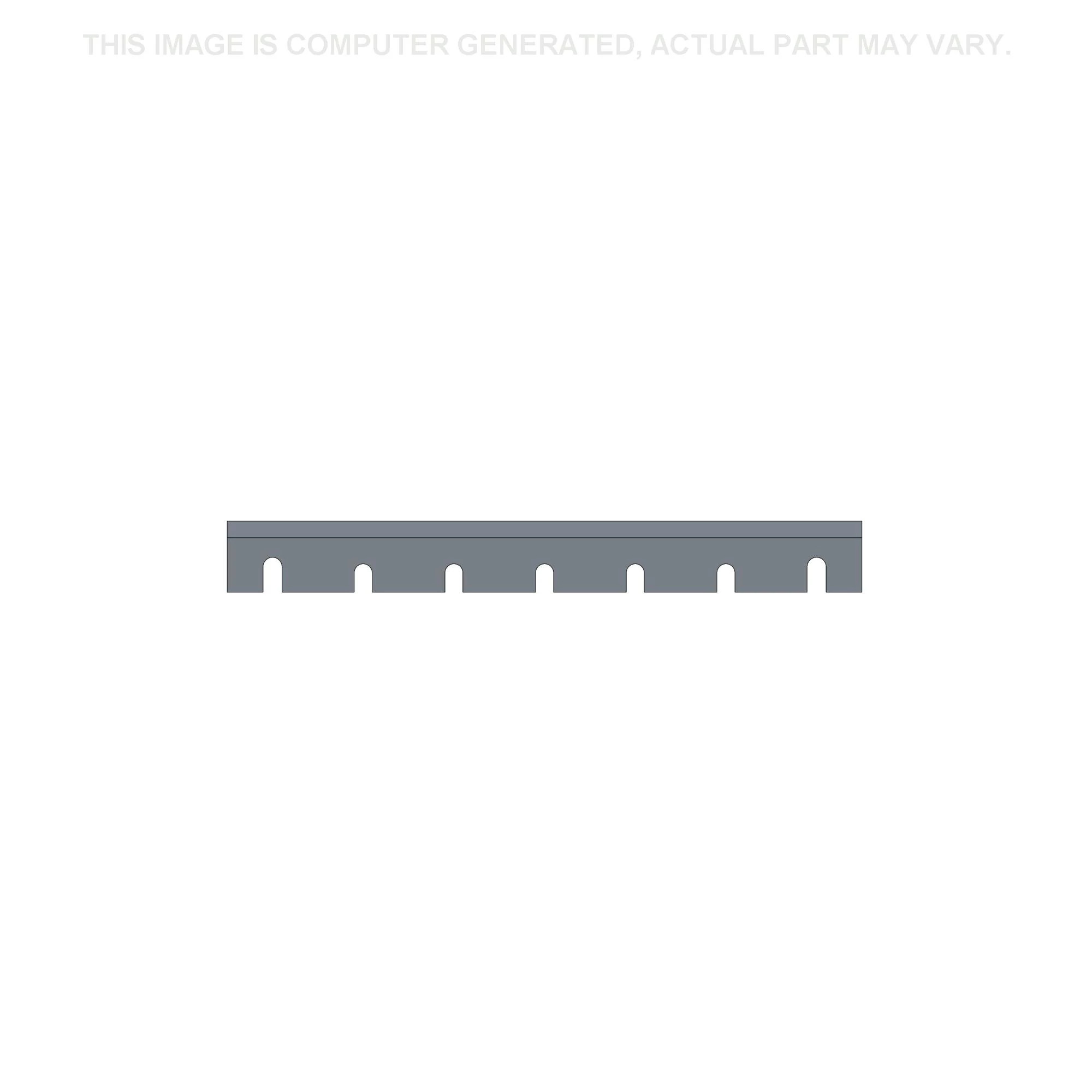 Lâmina do picador - 847 mm espessura