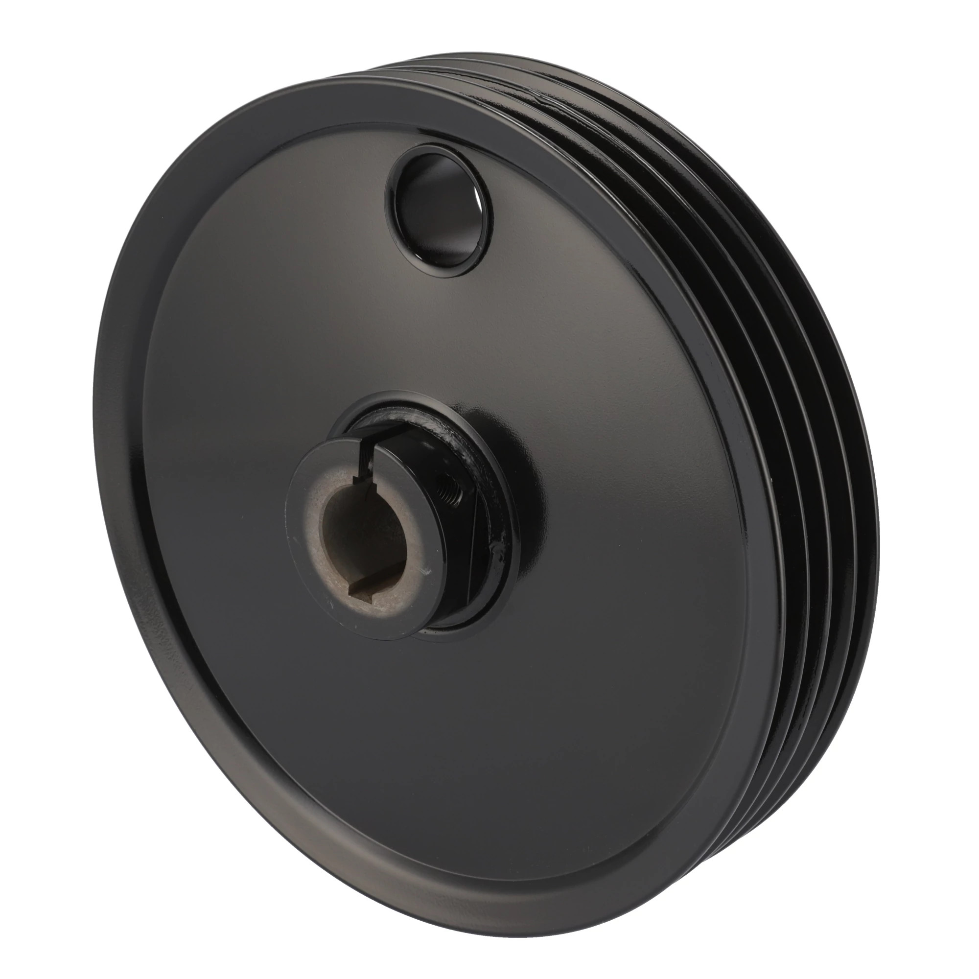 Polia - 4 ranhuras - Cinza escuro - 81 mm L x 405 mm DE