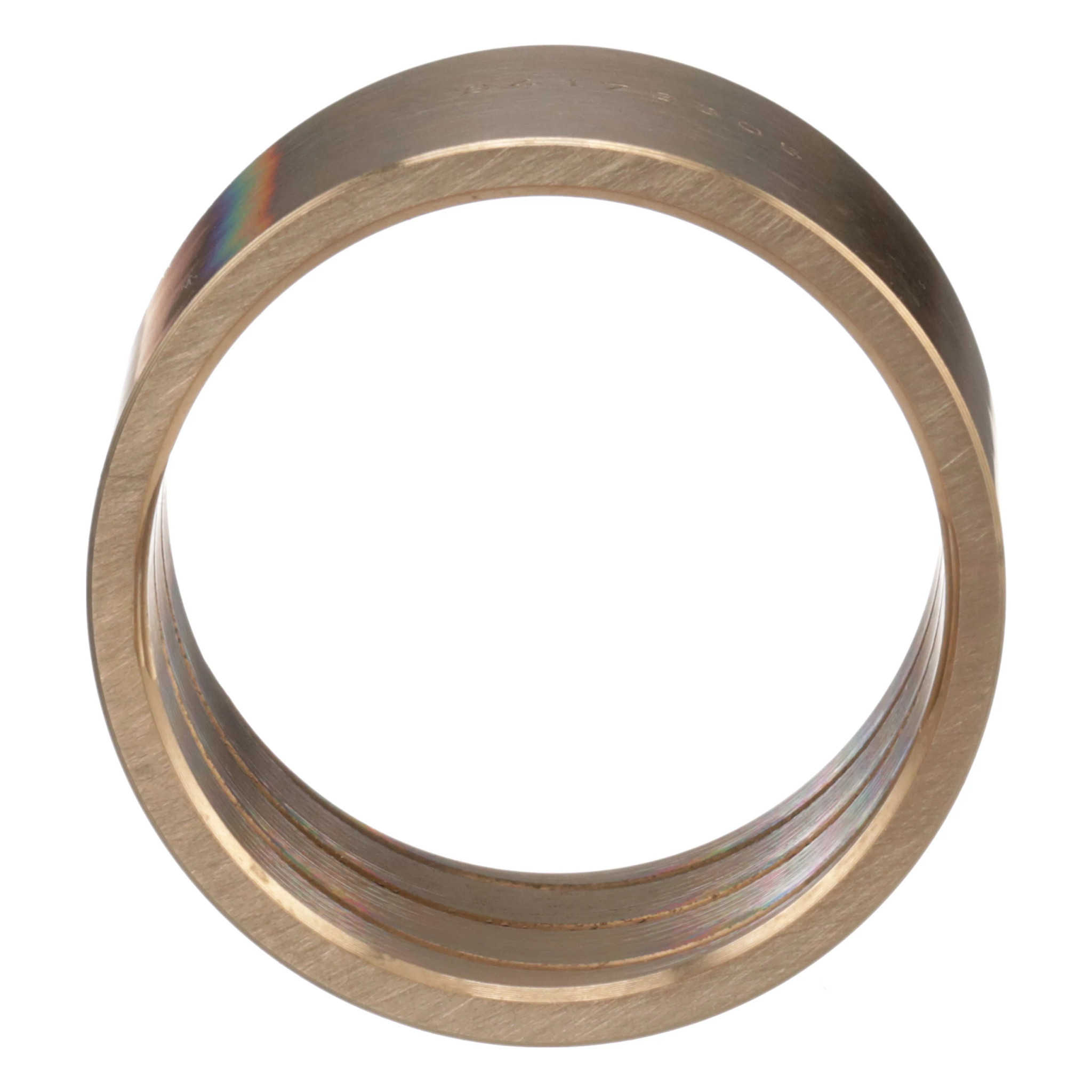 Casquilho de bronze com ranhura para óleo - 46 mm DE x 39 mm DI x 38 mm C