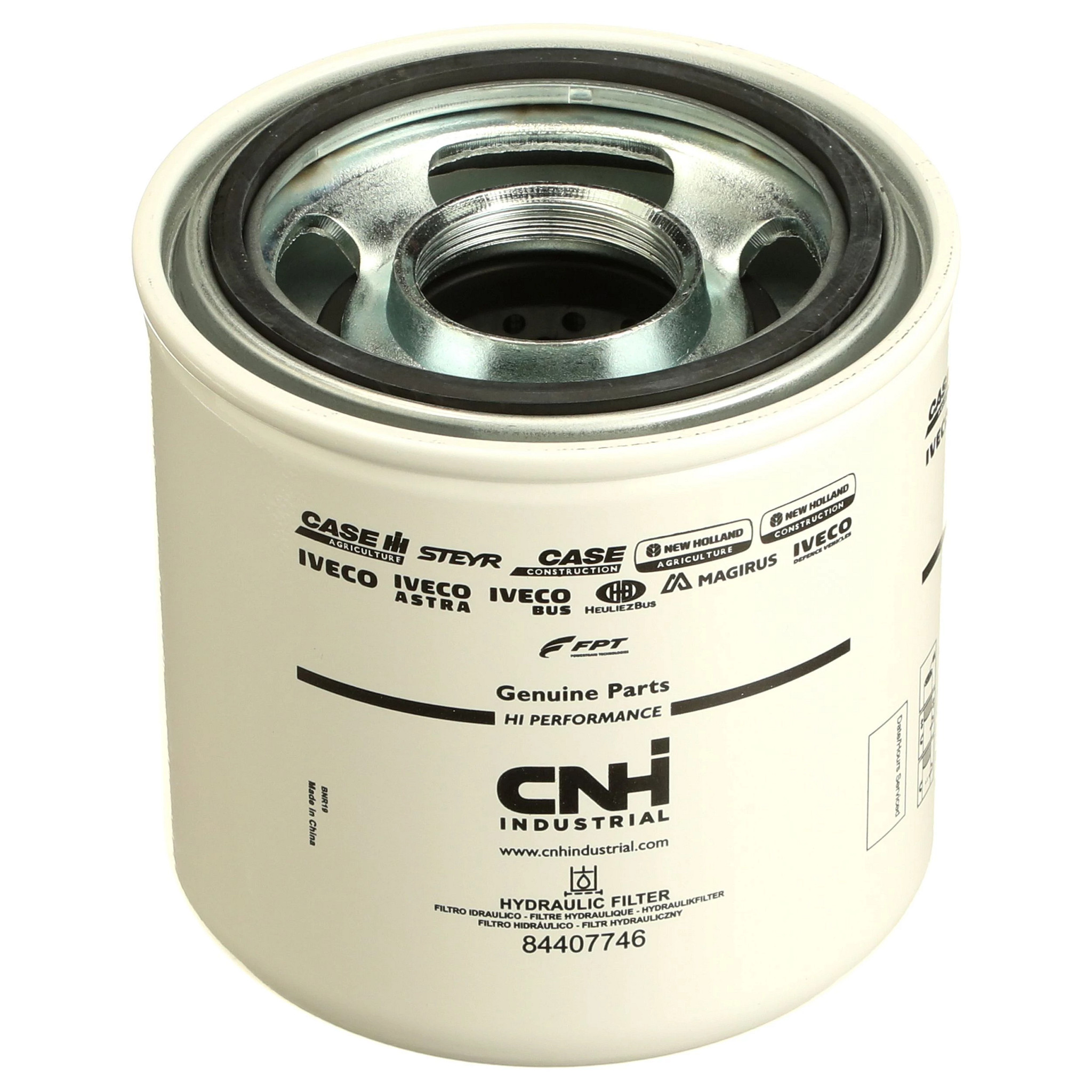 84407746 | Hydraulic Oil Filter - 139 mm OD x 142 mm W | New
