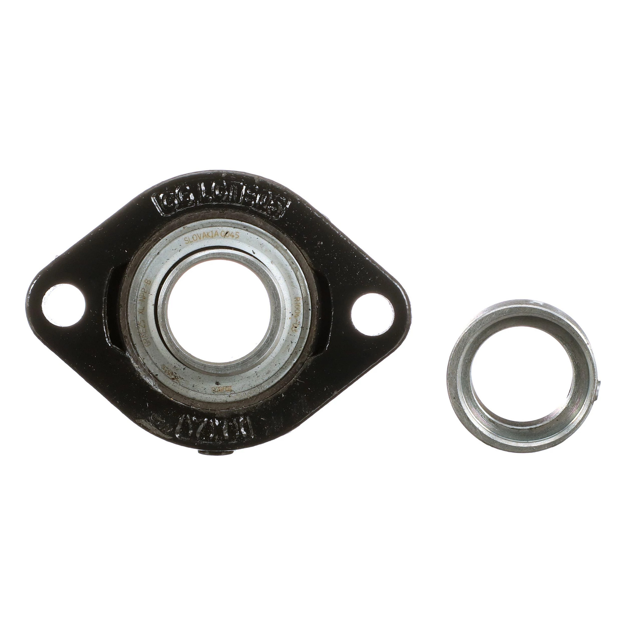 Rolamento de esferas de inserção flangeado - 25 mm DI x 97 mm DE x 33 mm L