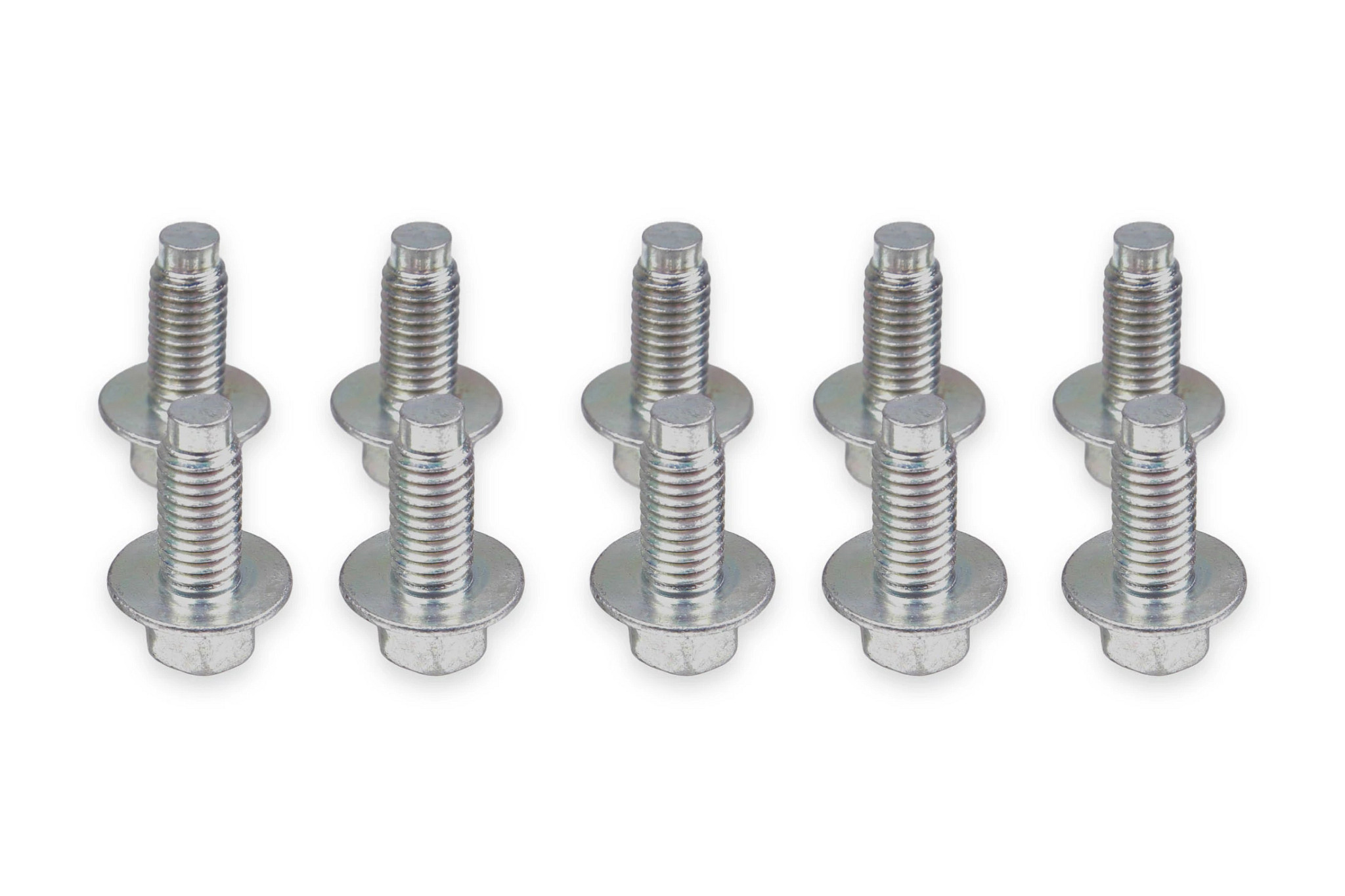 Parafuso sextavado com flange - M8 x 1.25 x 16