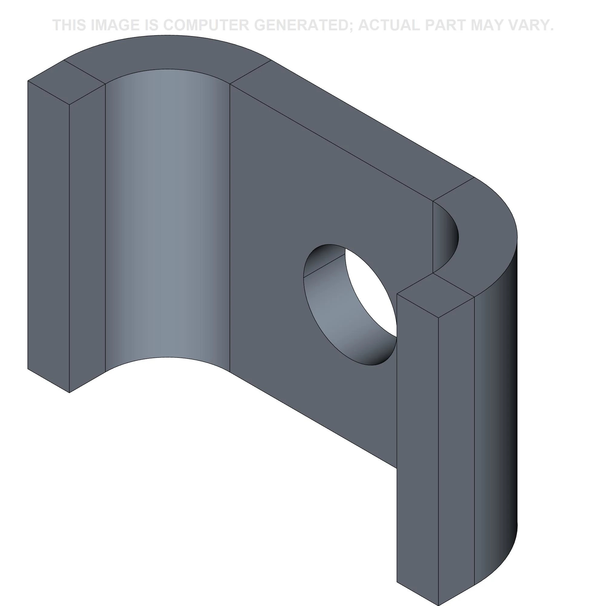 Abraçadeira - 62,7 mm C x 21,35 mm A
