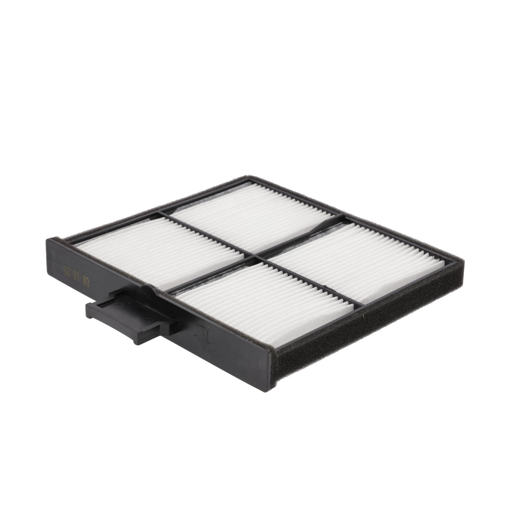 Filtro de ar da cabina - 201 mm C x 187 mm A x 17 mm L