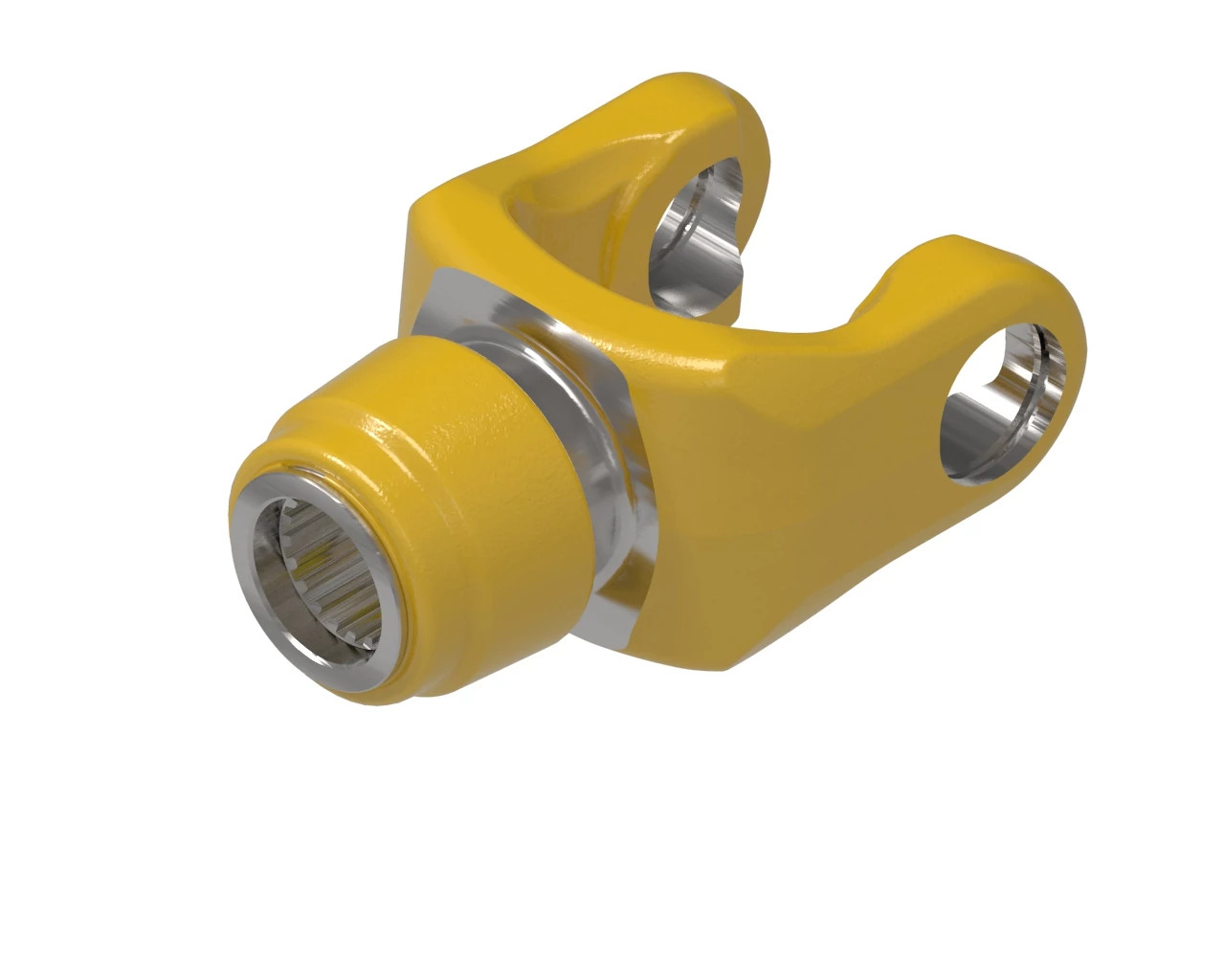 AB7N Series Yoke - 1 3/8-21 Spline Bore - Safety Slide Lock Connection | NEWHOLLANDAG | CA | EN