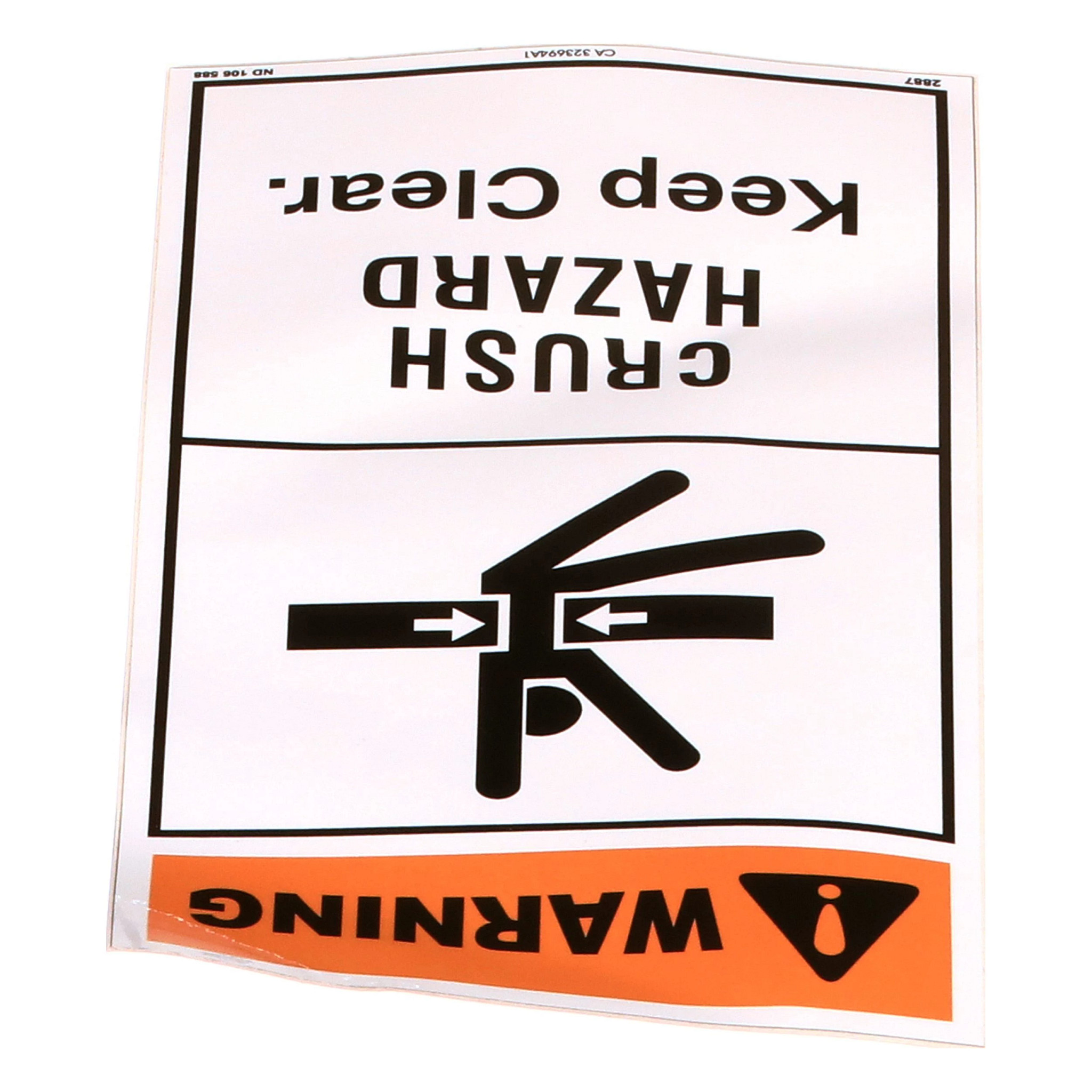 WARNING DECAL | CASECE | US | EN