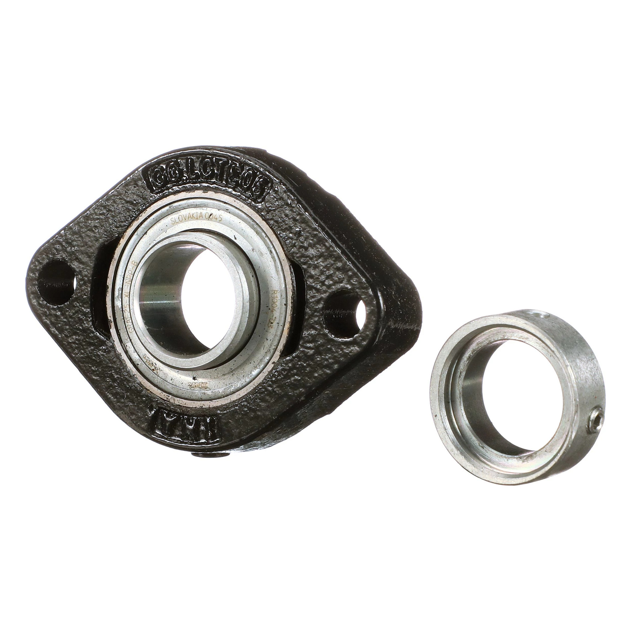 Rolamento de esferas de inserção flangeado - 25 mm DI x 97 mm DE x 33 mm L