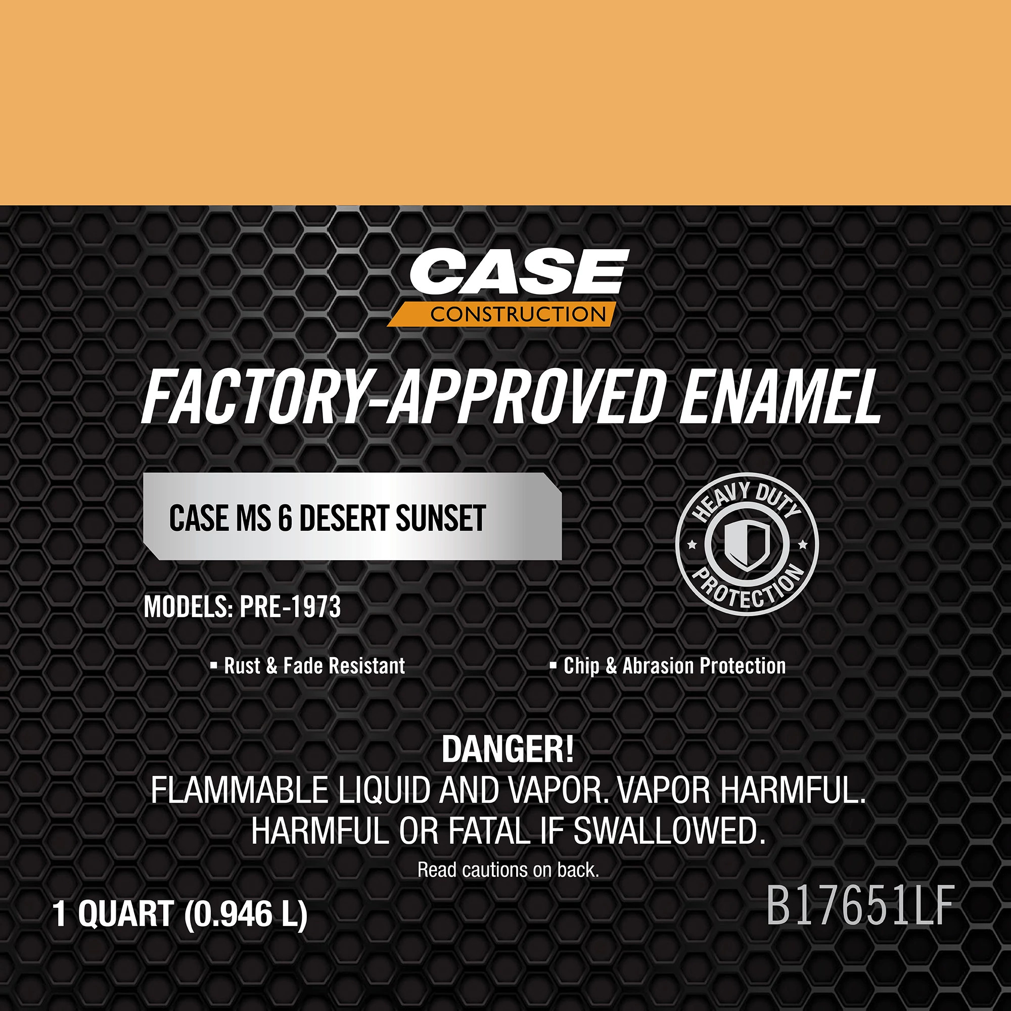 Peinture émail MS 6 couché de soleil au désert - Bouteille d'1 pte/ 946 ml | CASECE | CA | FR