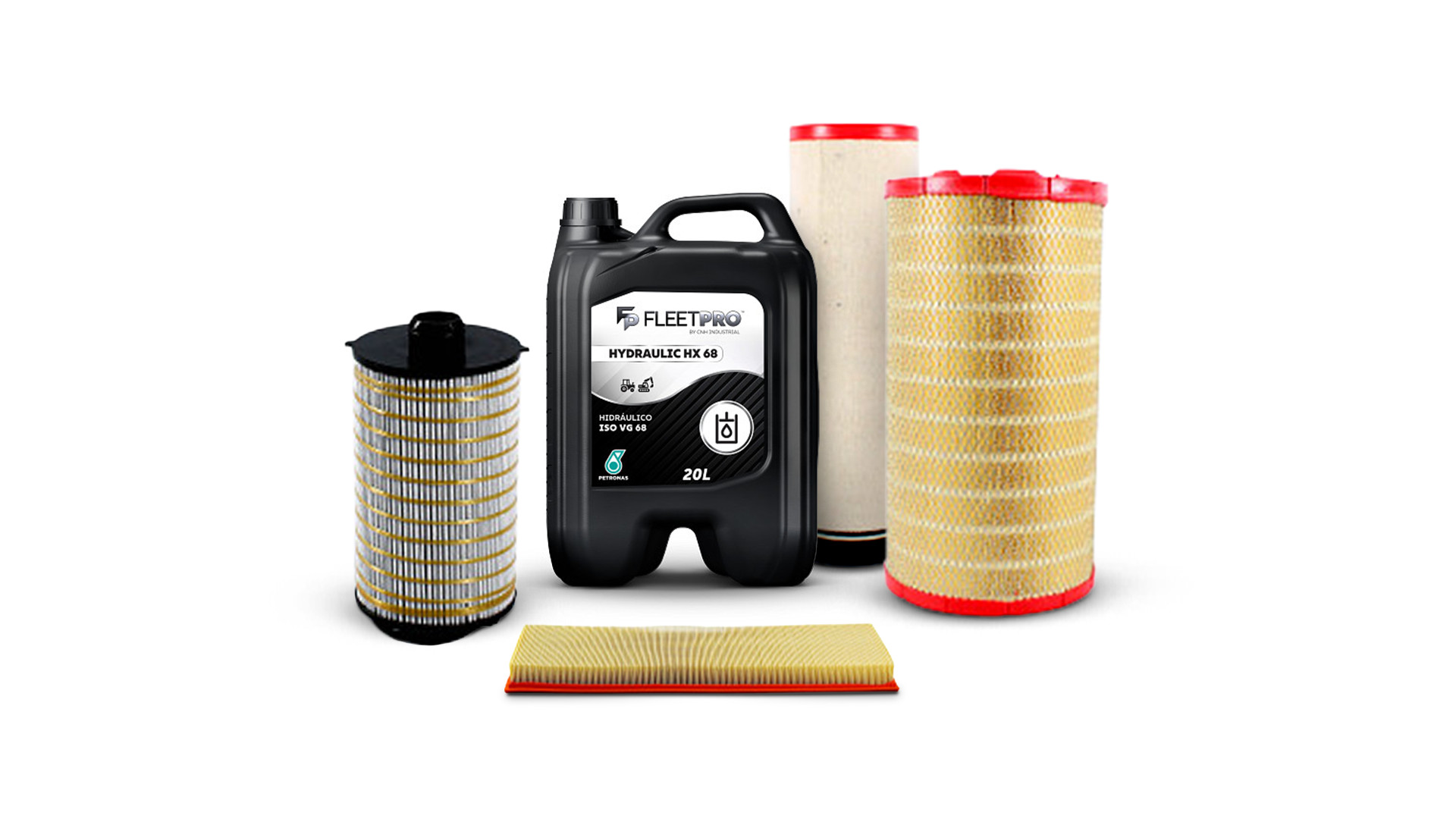 Jogo de Filtros e Óleo Hidráulico