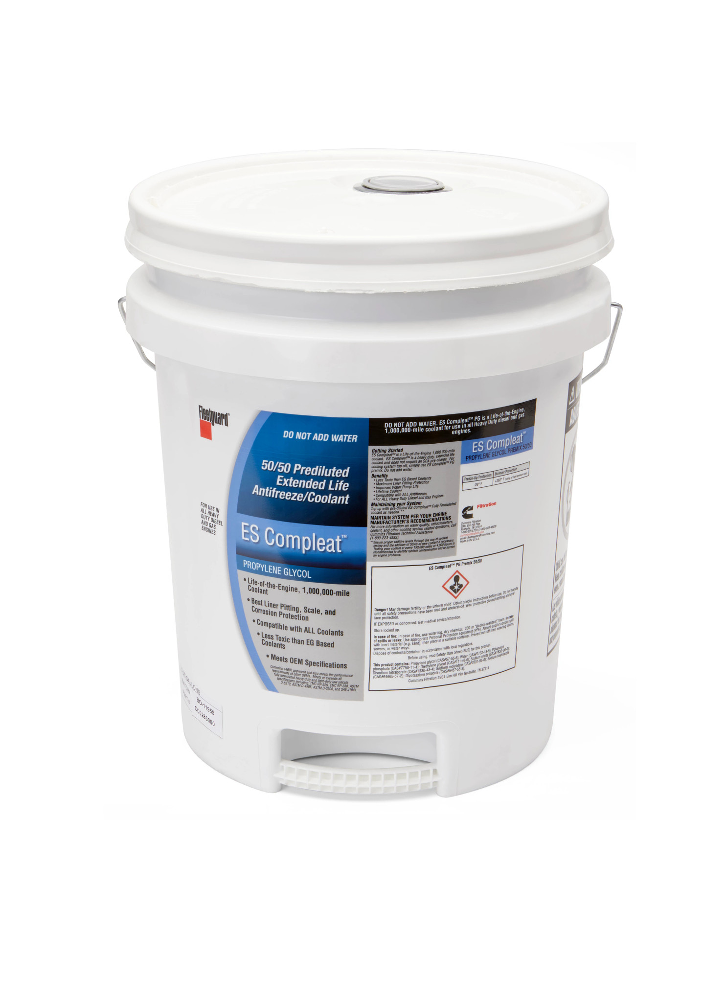 ES Compleat™ PG Premix 50/50 Antifreeze/Coolant - 5 Gal. | NEWHOLLANDCE | US | EN
