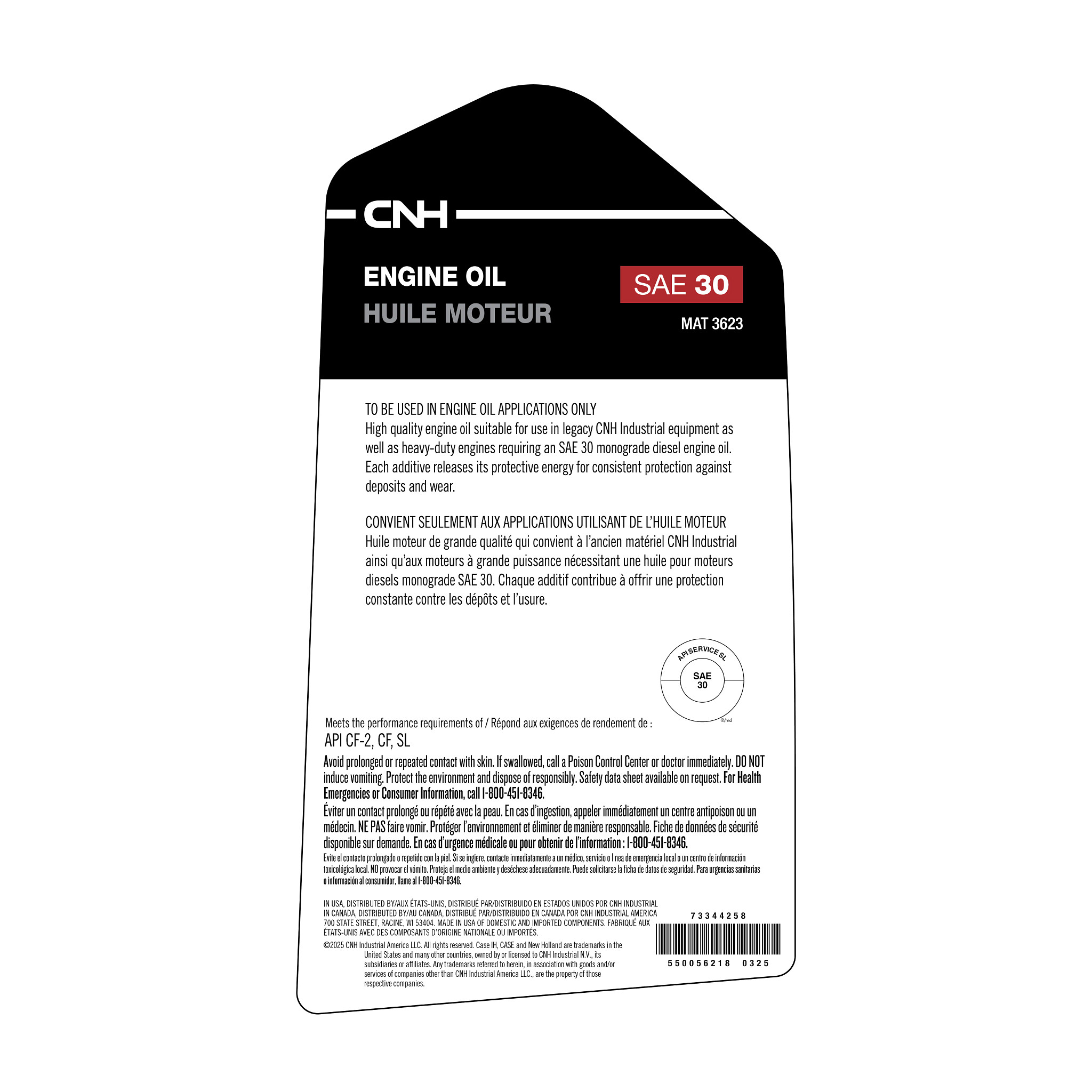 ENGINE OIL | CASEIH | IE | EN