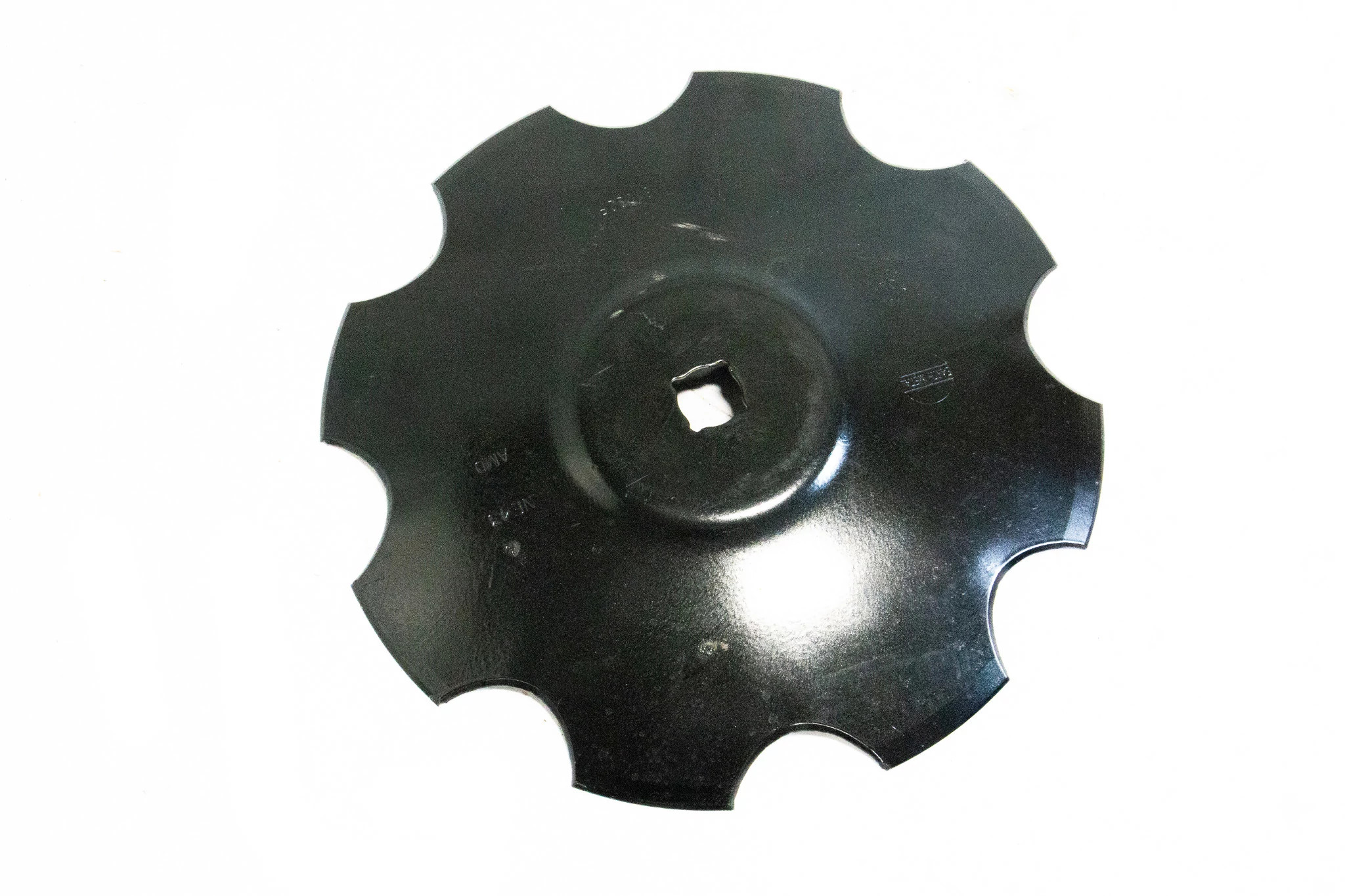 Earth Metal® Disk - Crimp Center - Notched - 16