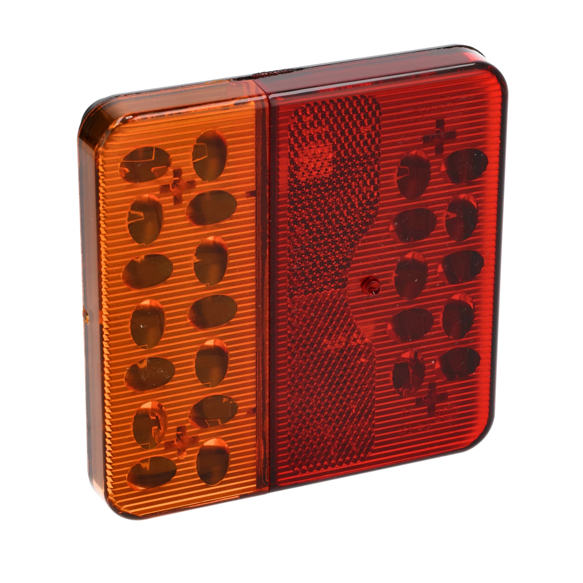 Ensemble feu de position et de direction à LED rectangulaire - 9/30 VCC - 5 W - l 127 mm x H 127 mm x L 48 mm | FLEXICOIL | CA | EN