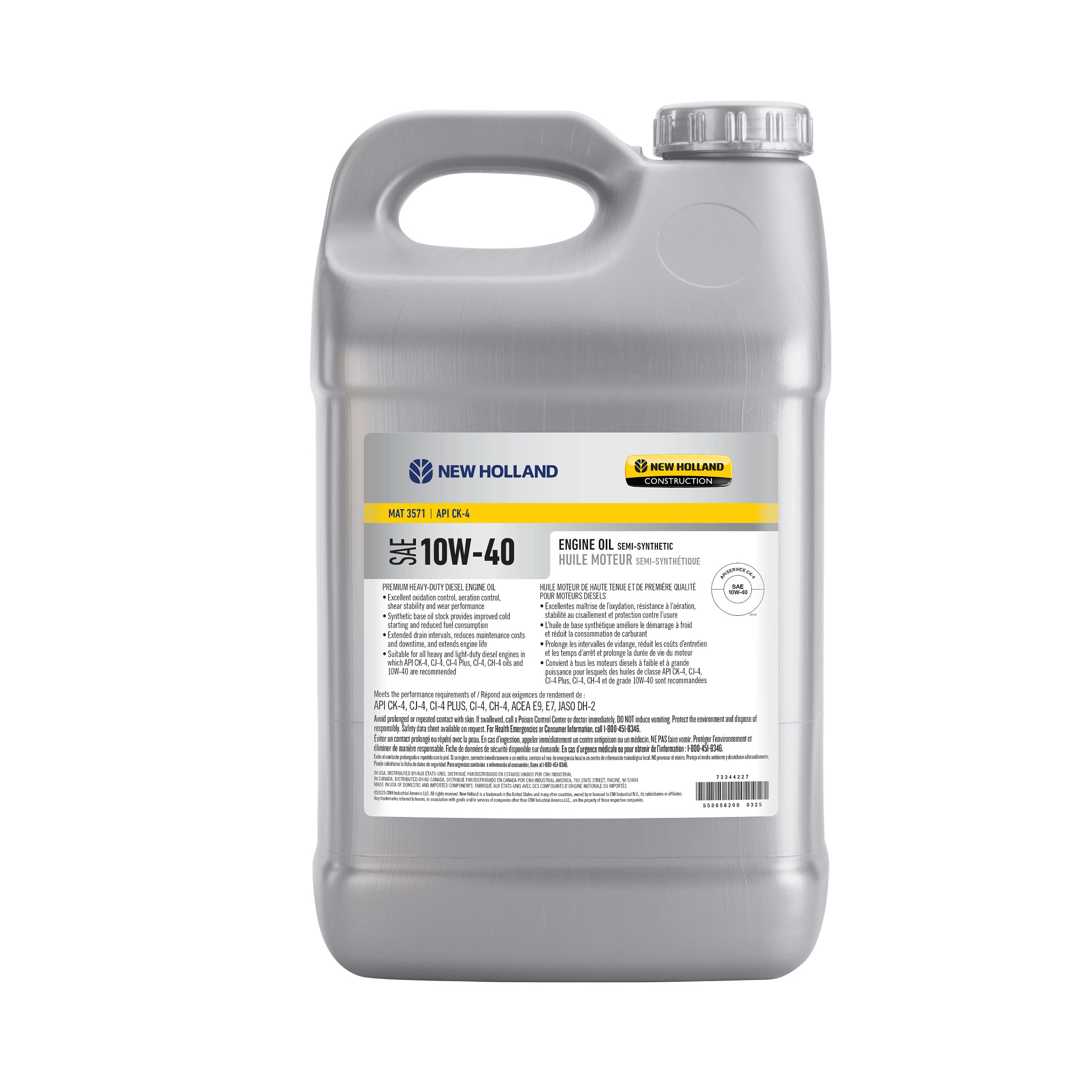 ENGINE OIL | NEWHOLLANDAG | CA | EN