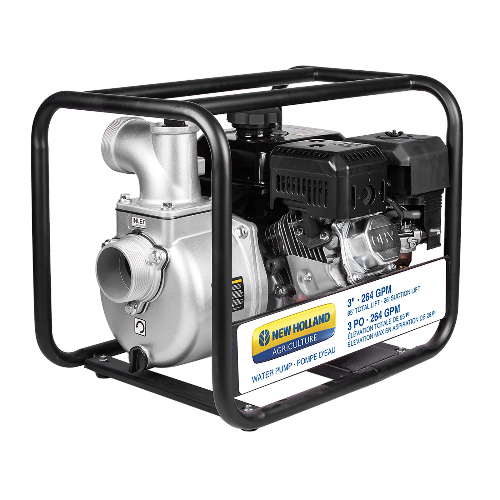 Pompe de transfert d’eau Powerease 3 po - 35 LB/PO² - 264 gal/min | NEWHOLLANDAG | CA | EN